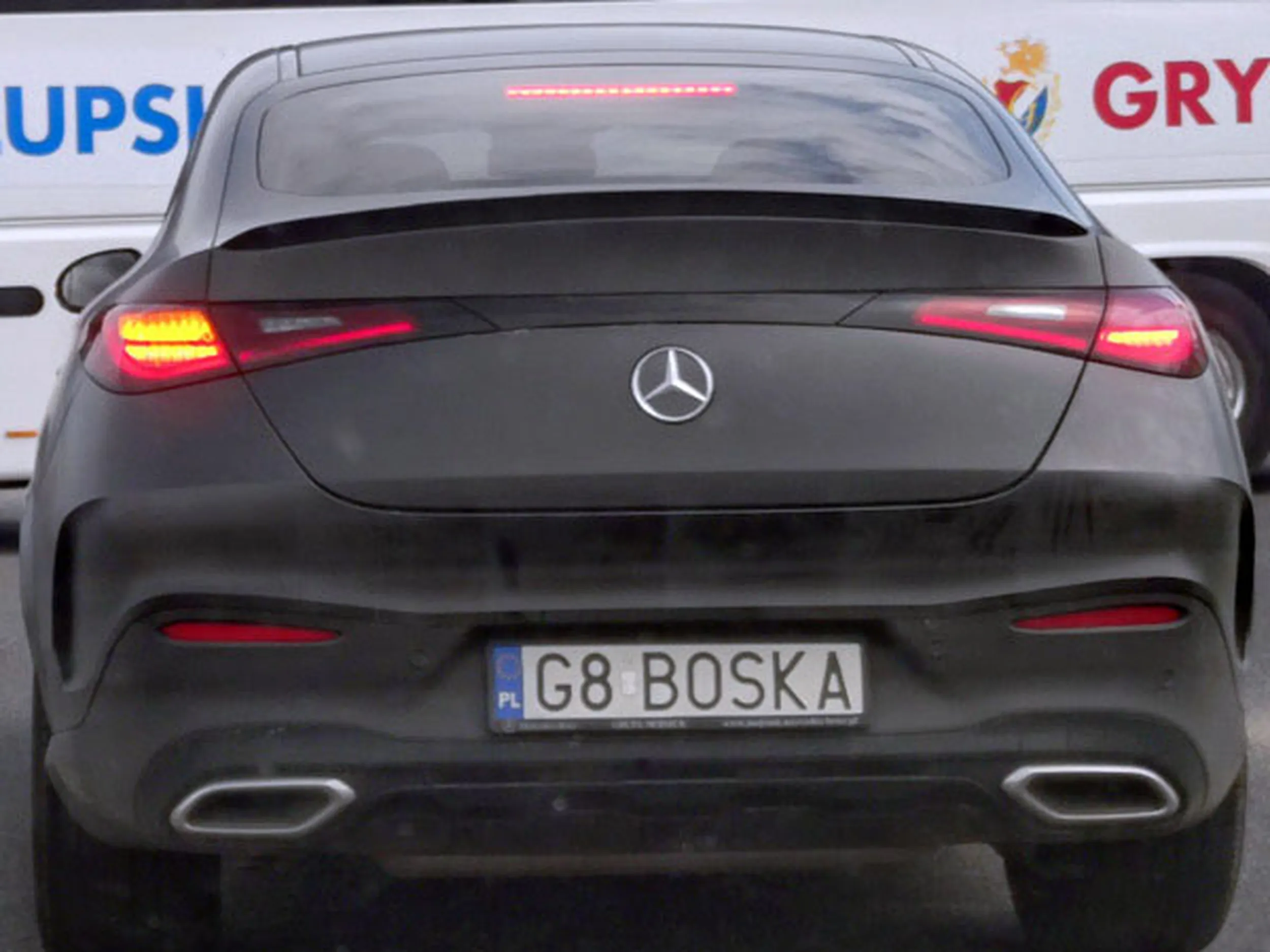 Fajny numer, blacha G8 BOSKA