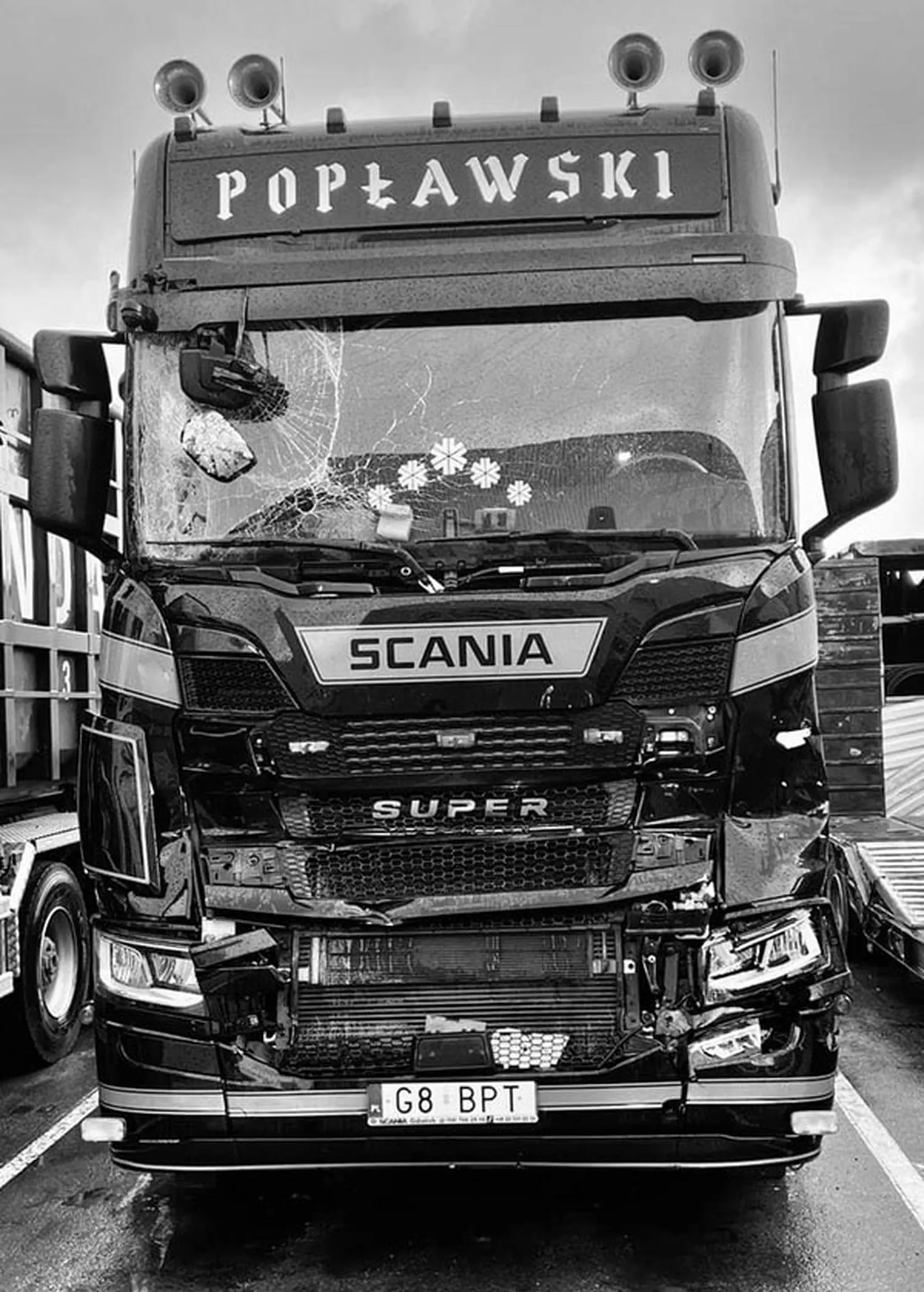 Fajny numer, blacha G8 BPT