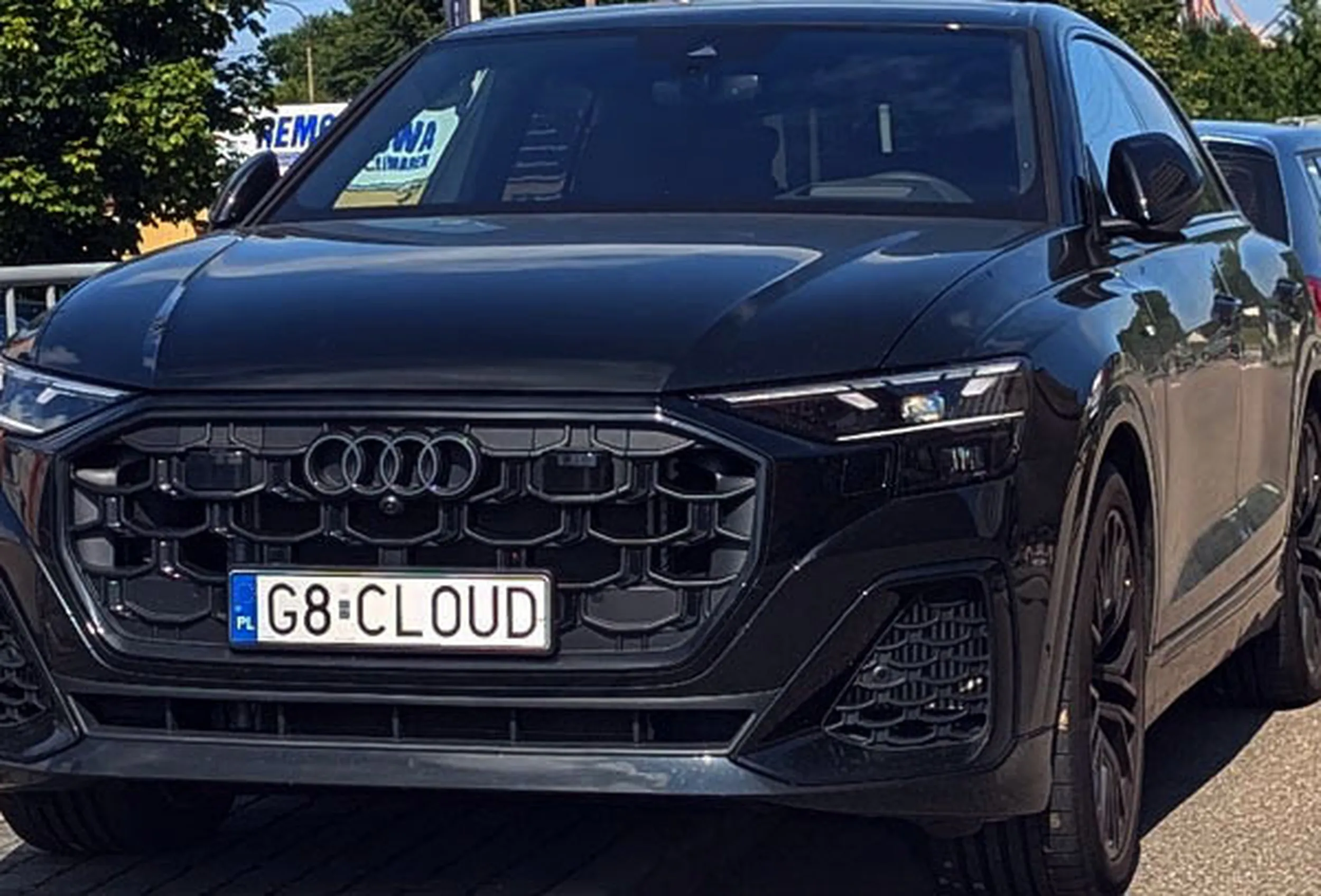 Fajny numer, blacha G8 CLOUD