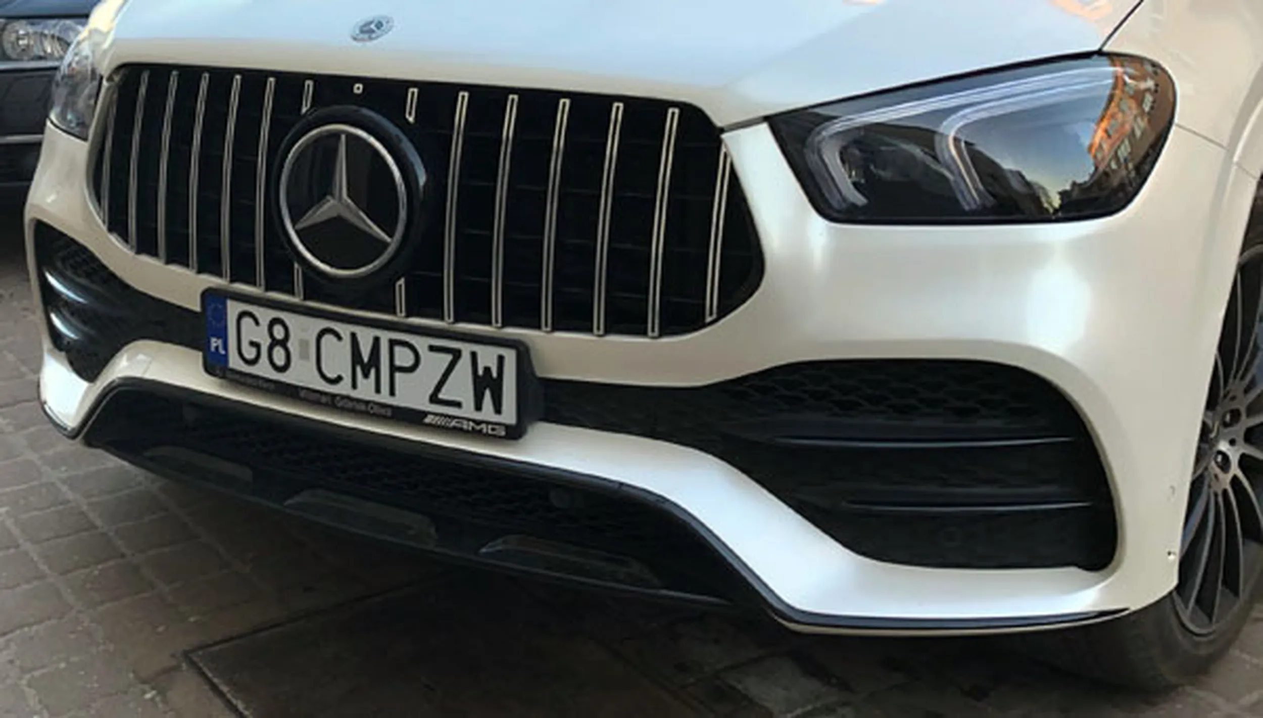 Fajny numer, blacha G8 CMPZW