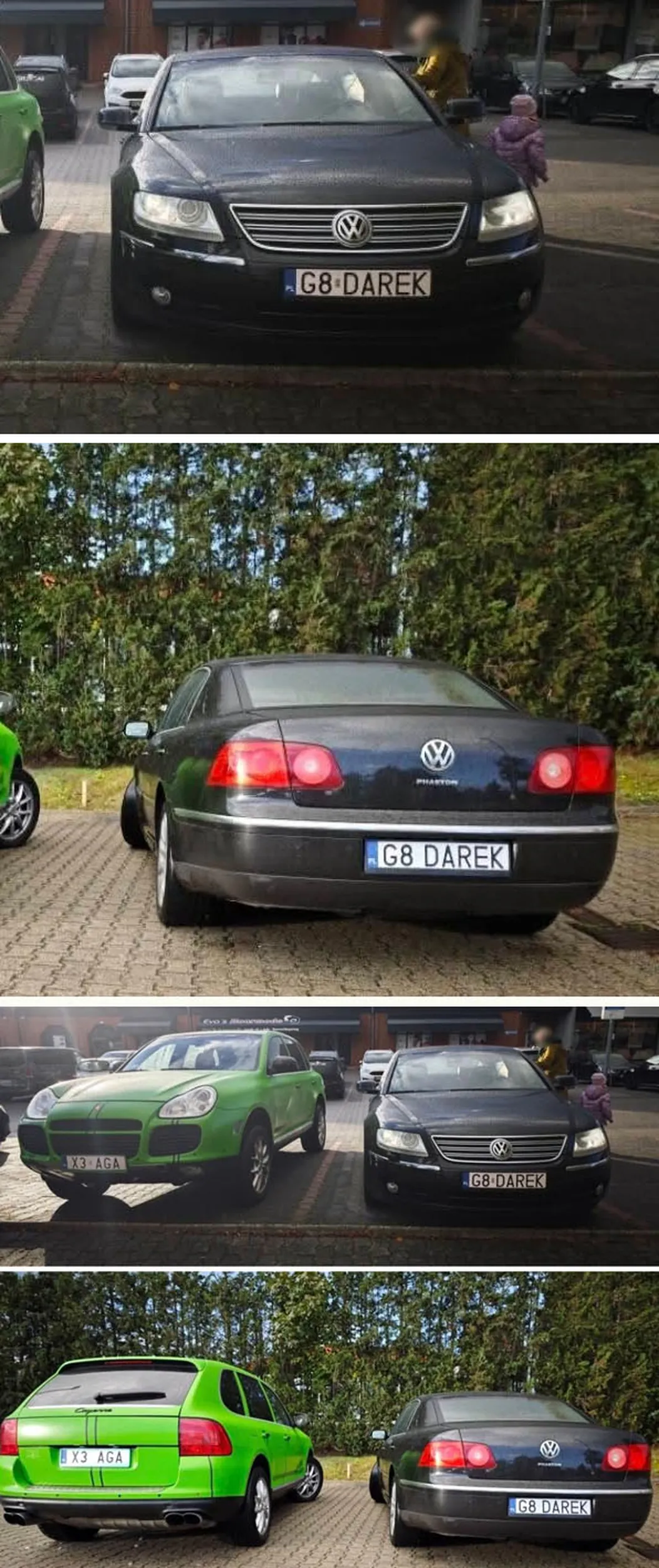 Fajny numer, blacha G8 DAREK