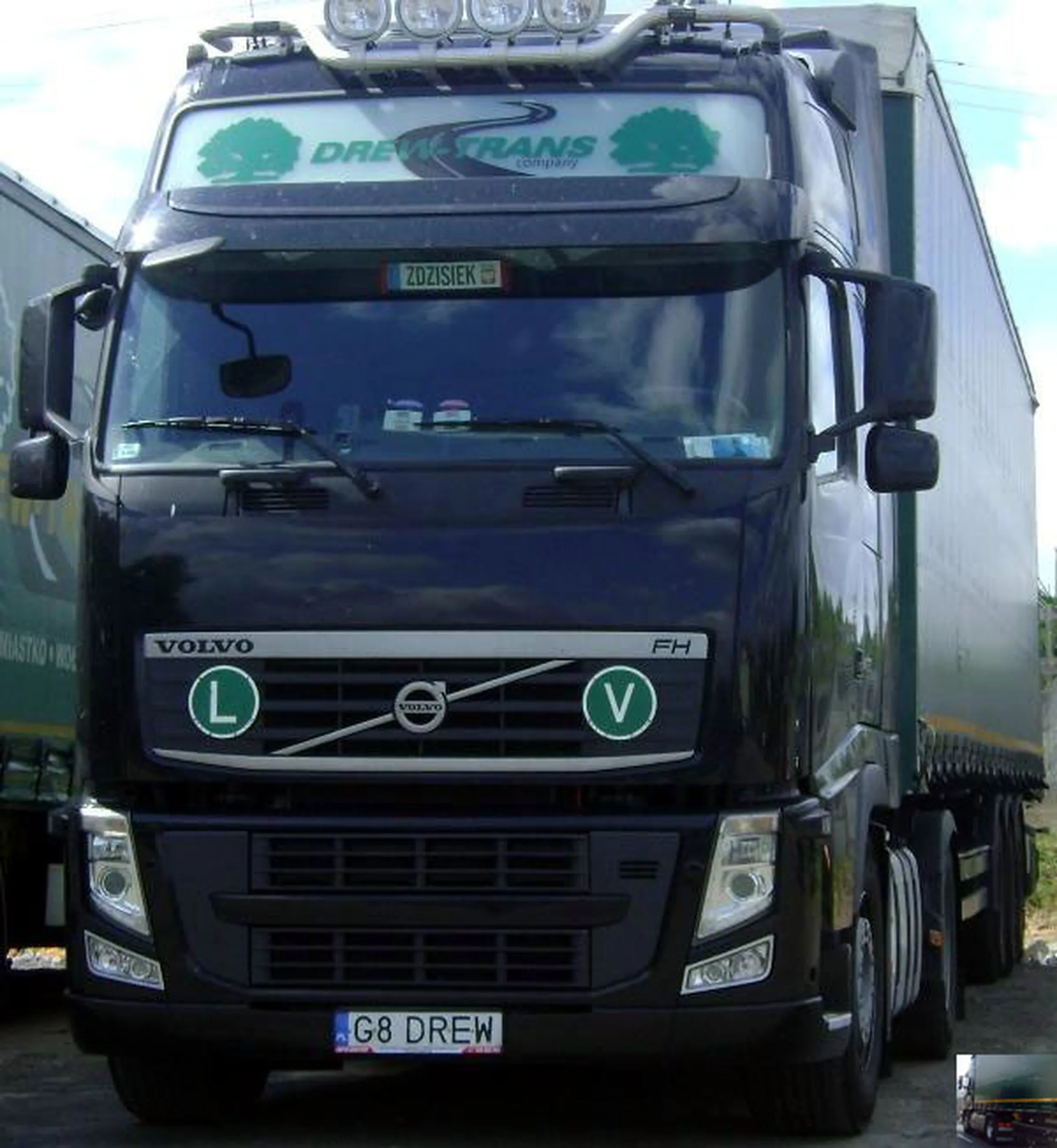 Fajny numer, blacha G8 DREW