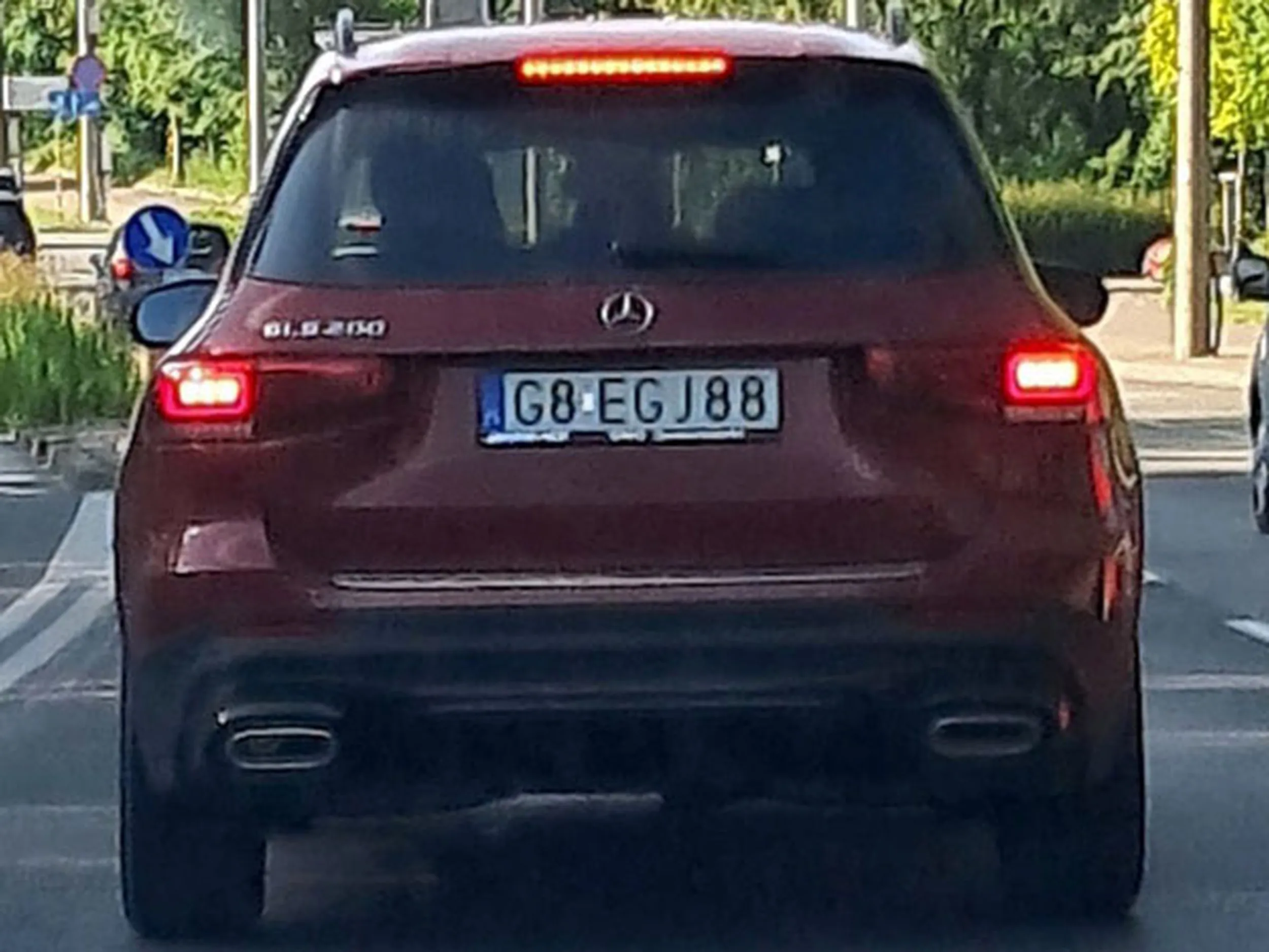 Fajny numer, blacha G8 EGJ88