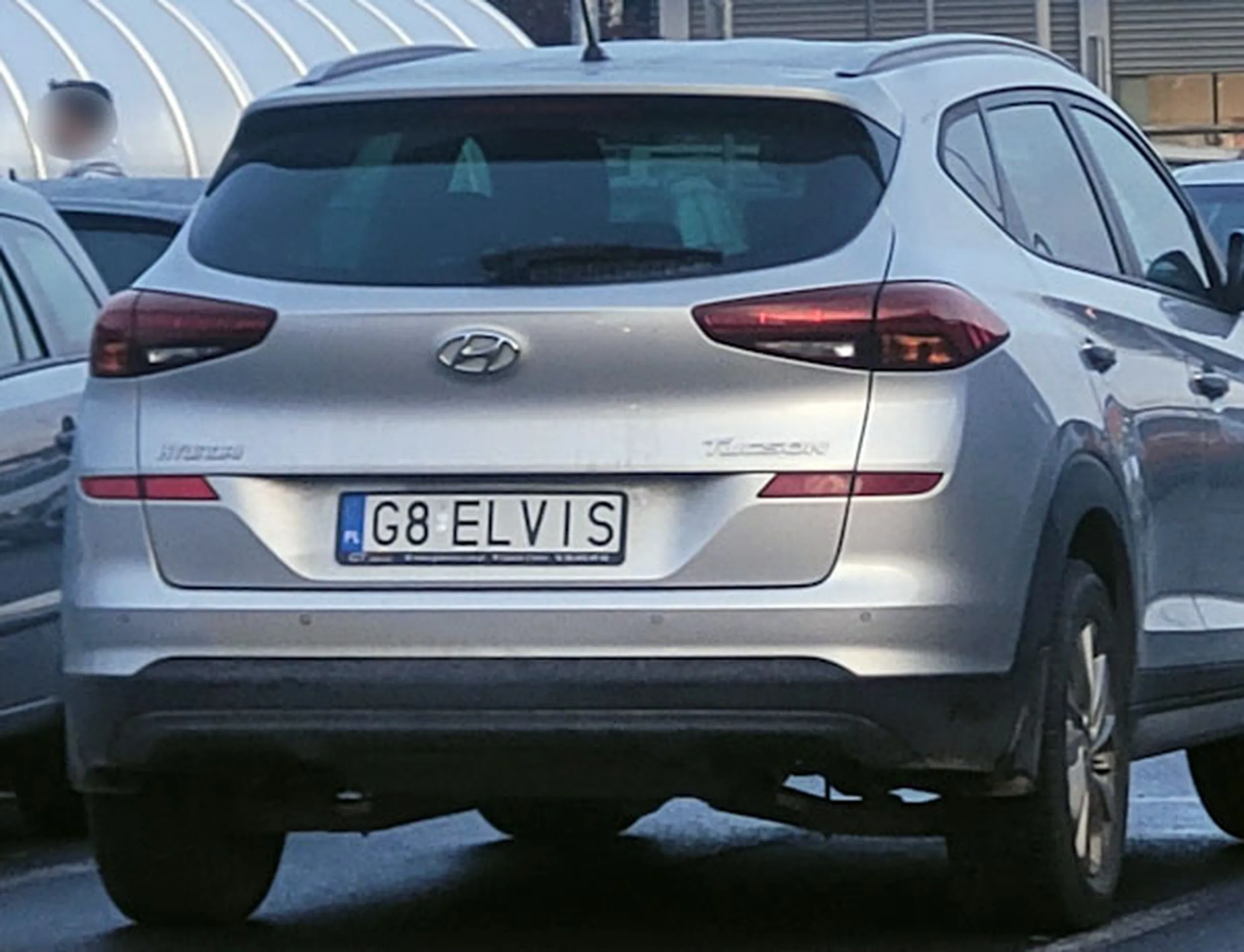 Fajny numer, blacha G8 ELVIS