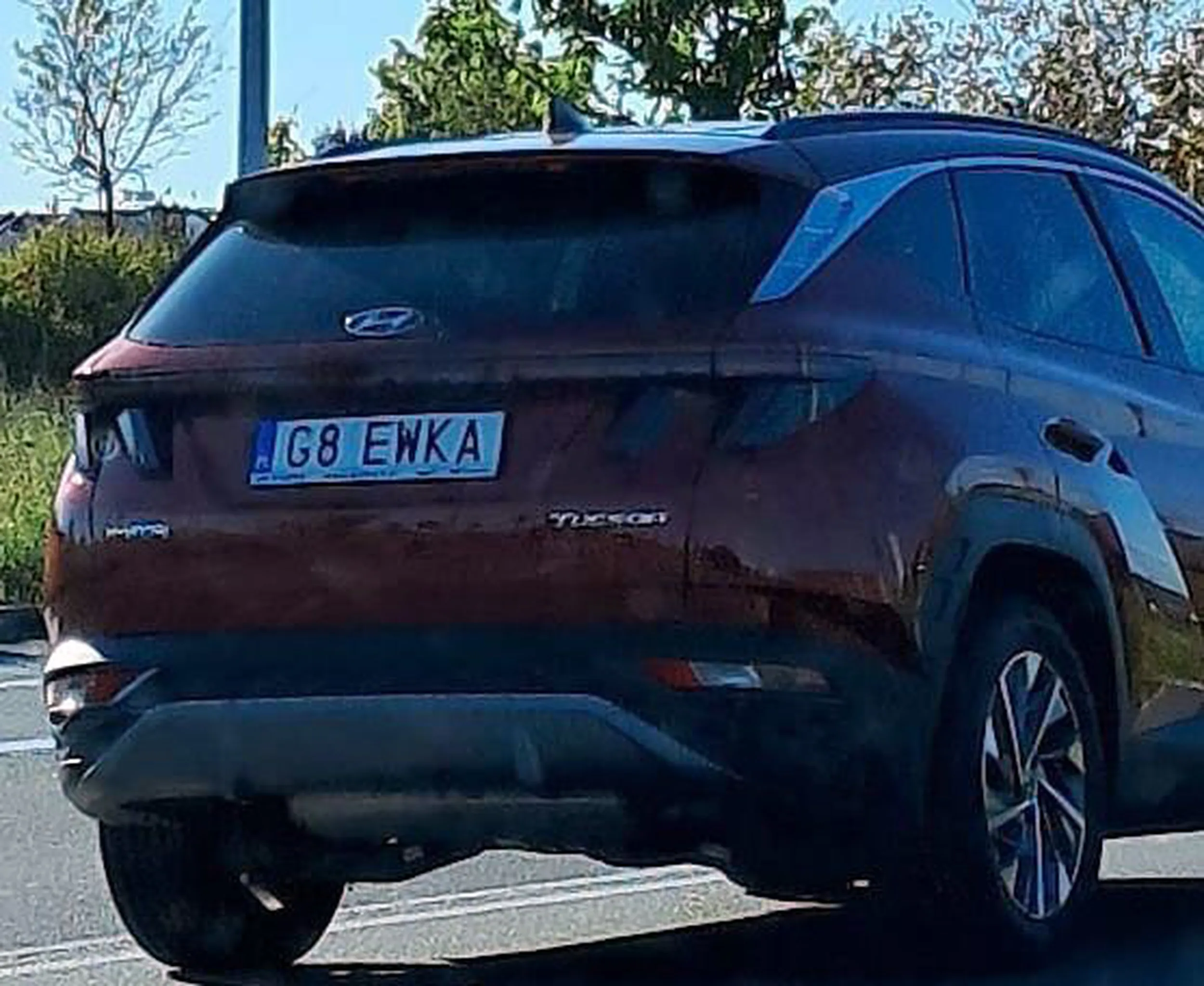 Fajny numer, blacha G8 EWKA