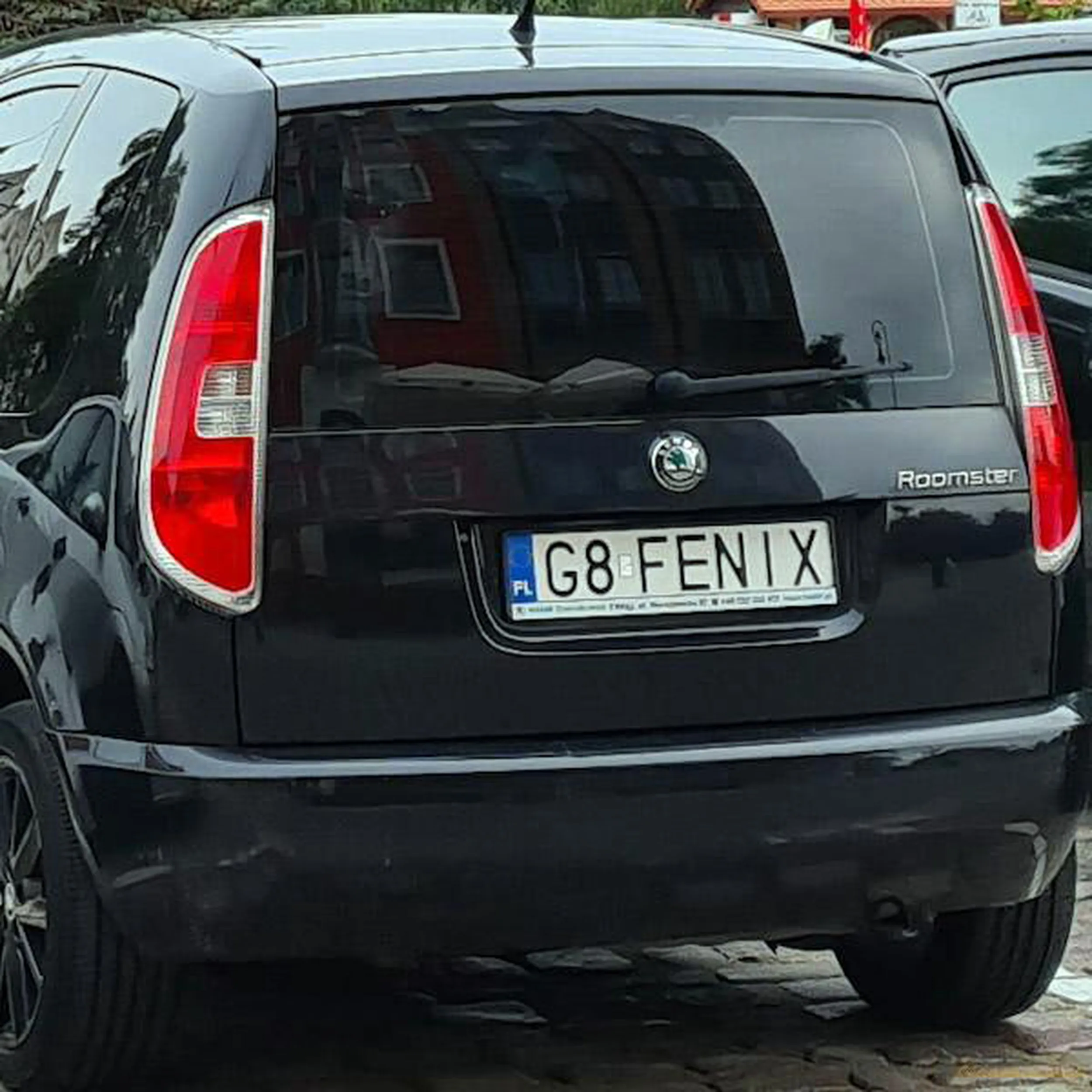 Fajny numer, blacha G8 FENIX