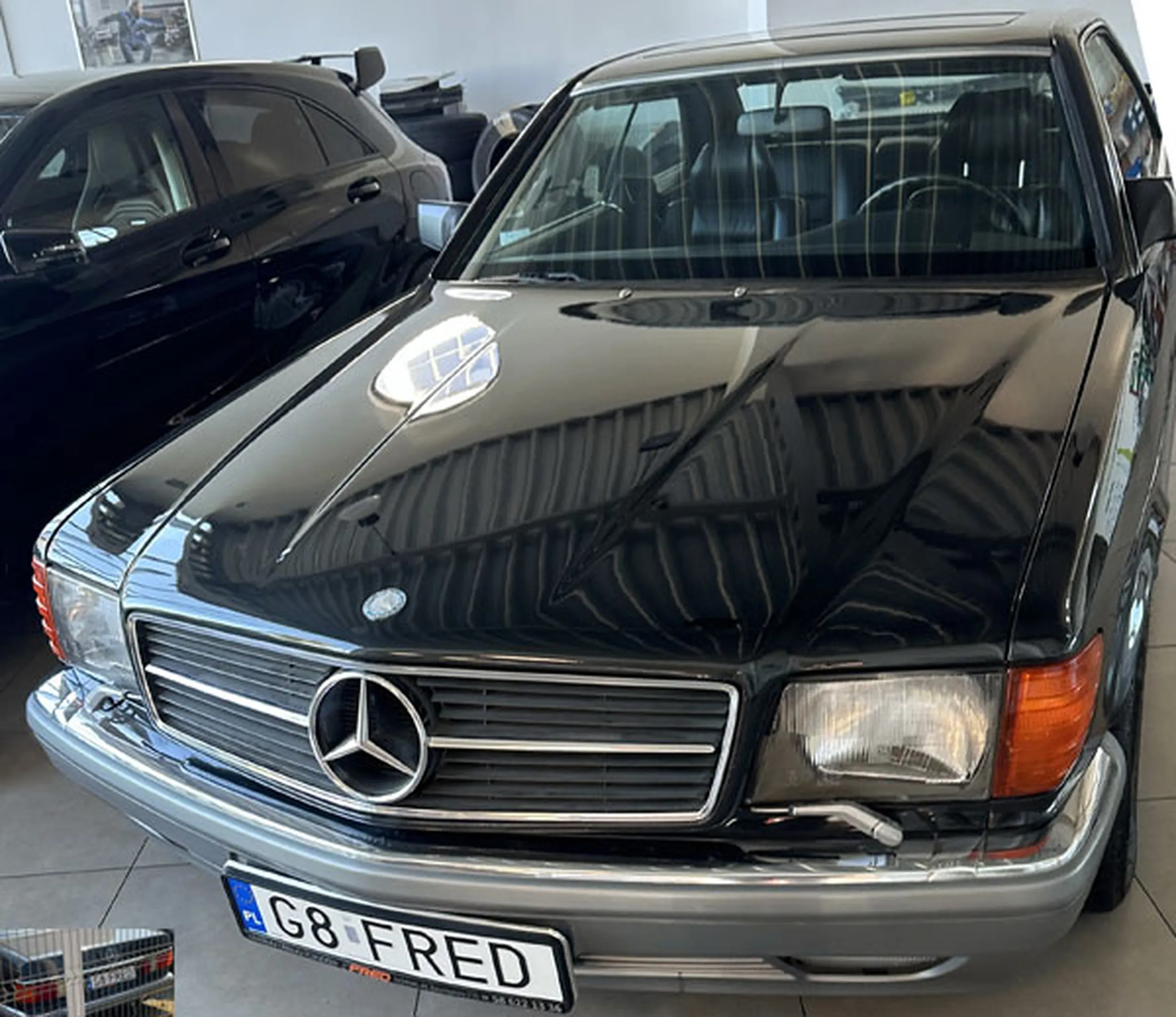 Fajny numer, blacha G8 FRED