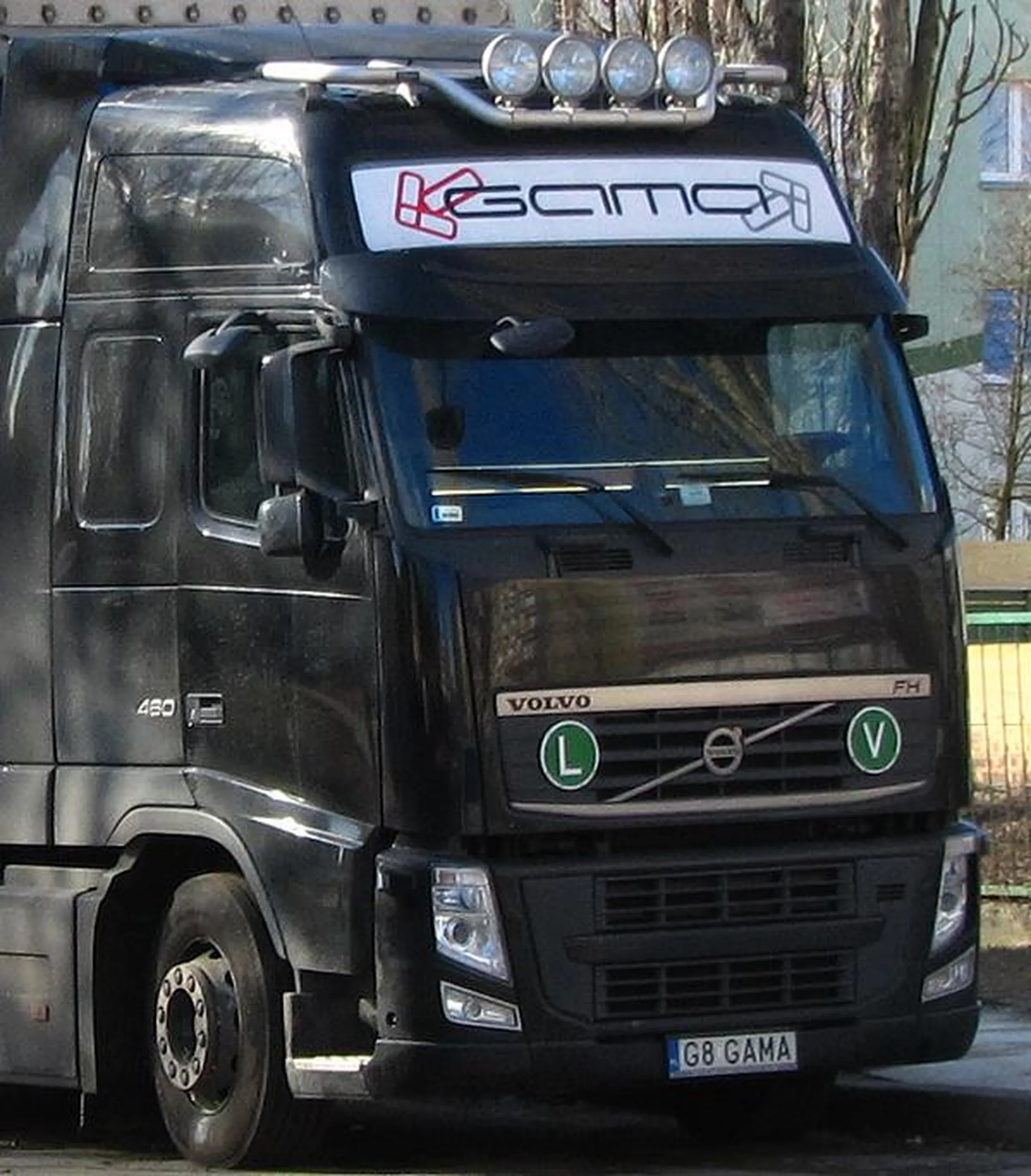 Fajny numer, blacha G8 GAMA