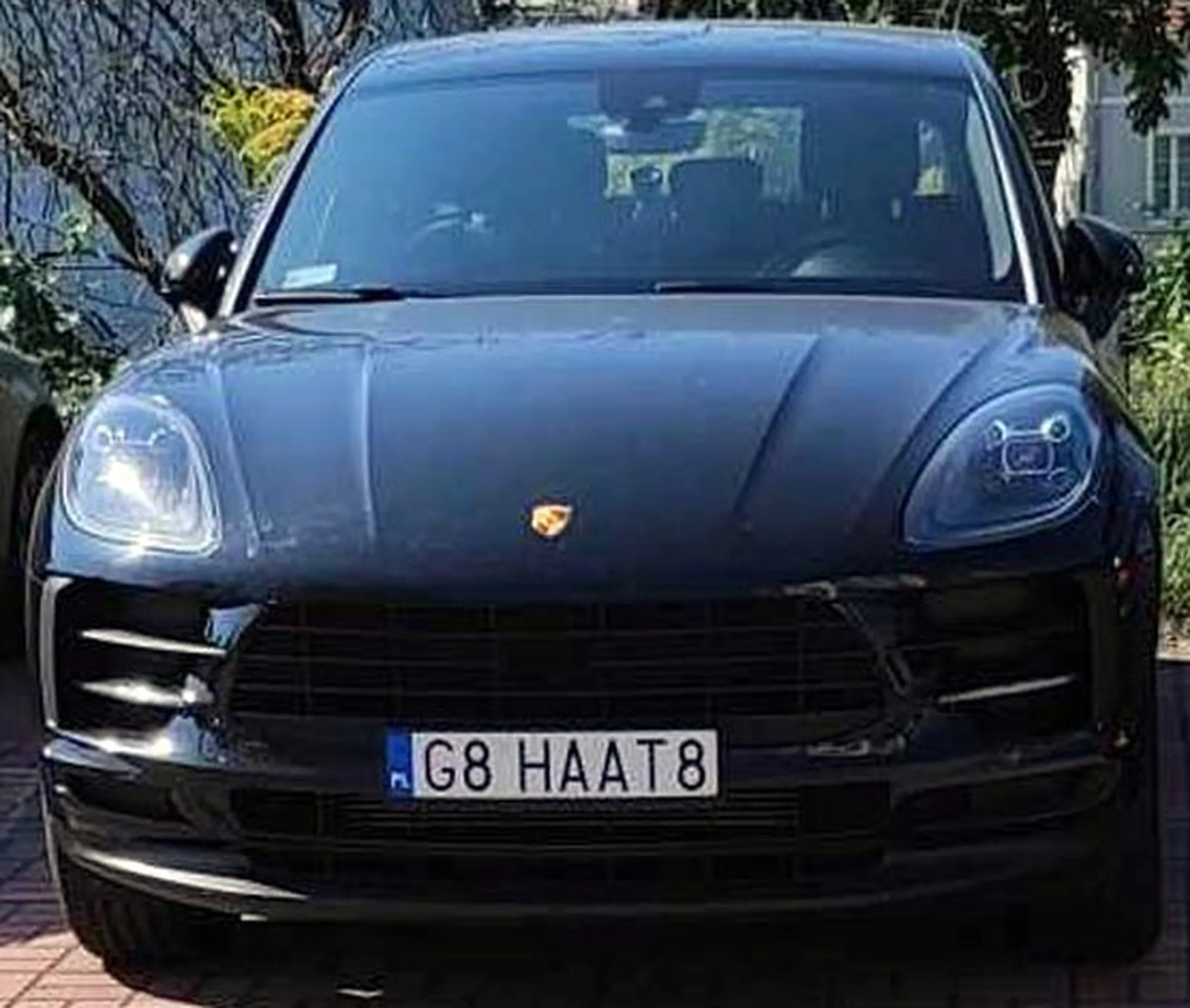 Fajny numer, blacha G8 HAAT8