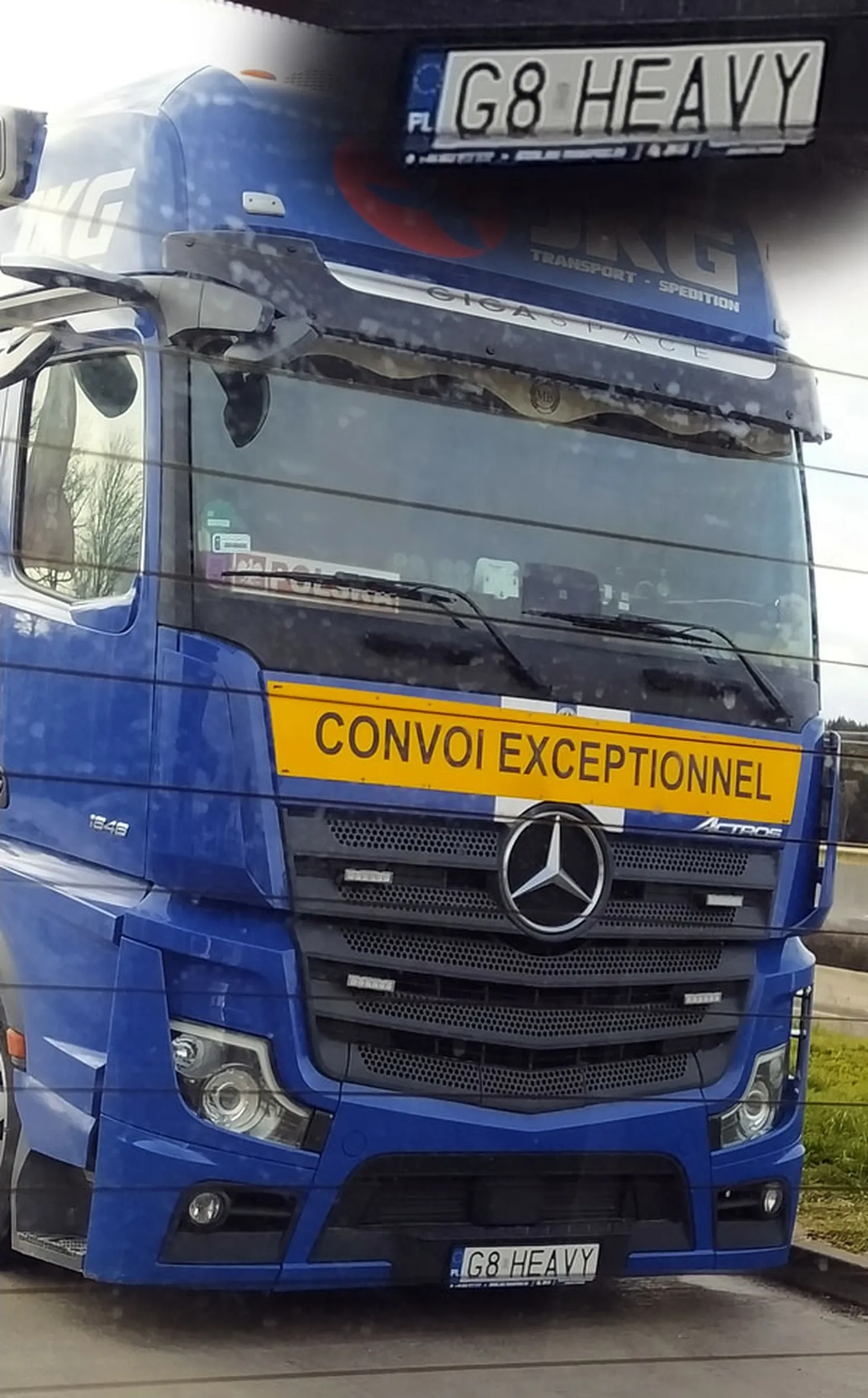 Fajny numer, blacha G8 HEAVY