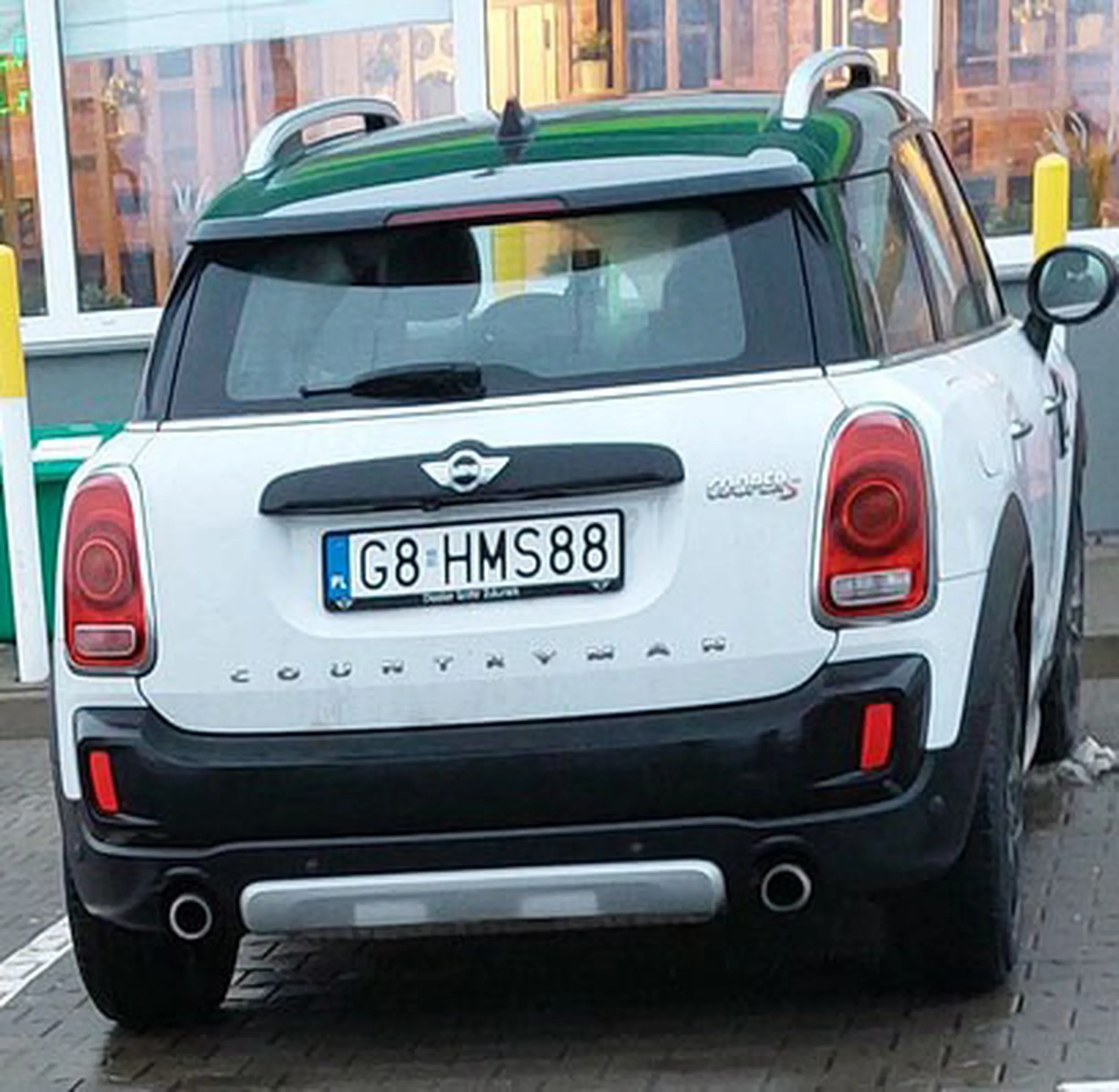 Fajny numer, blacha G8 HMS88