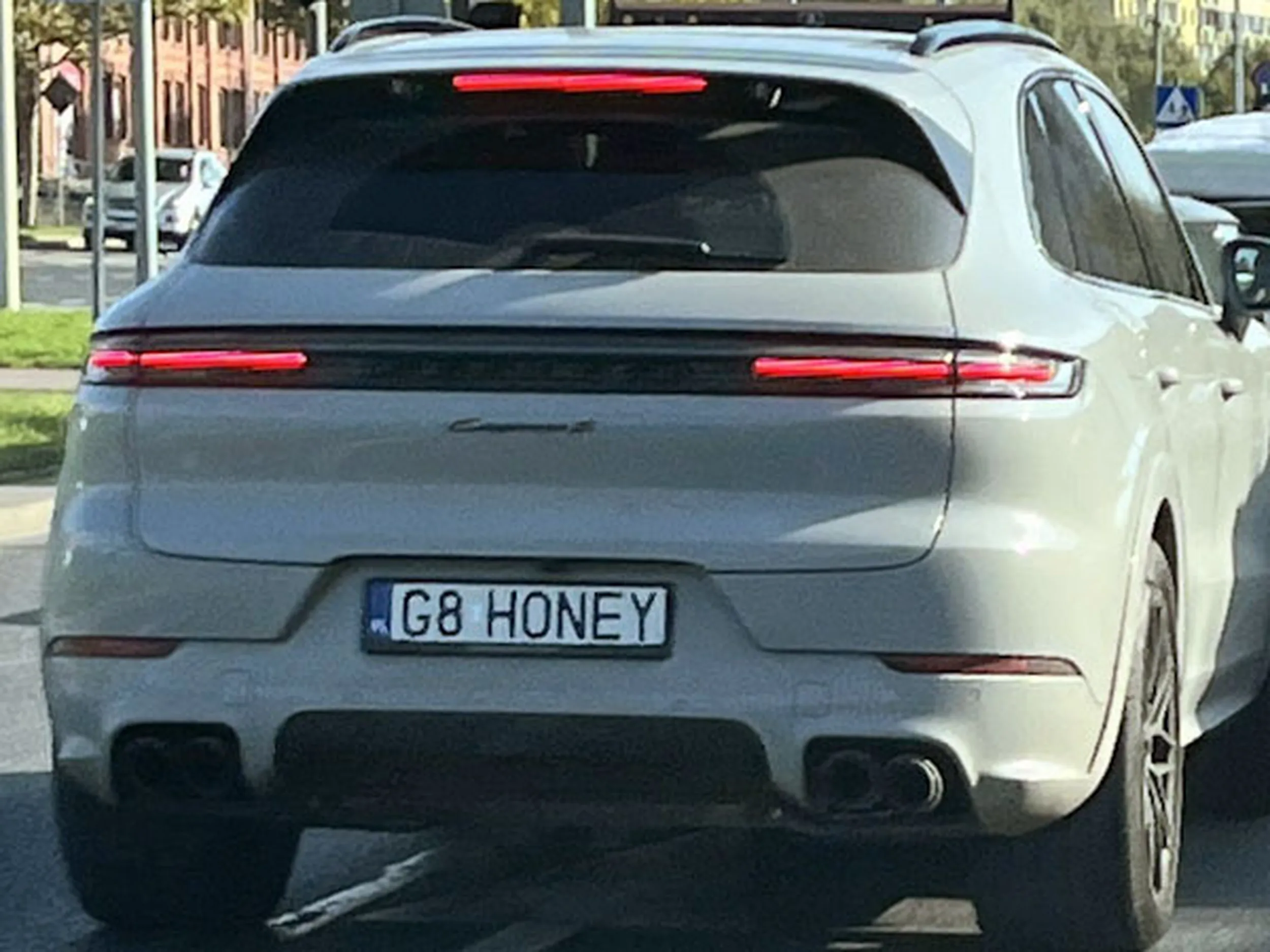 Fajny numer, blacha G8 HONEY