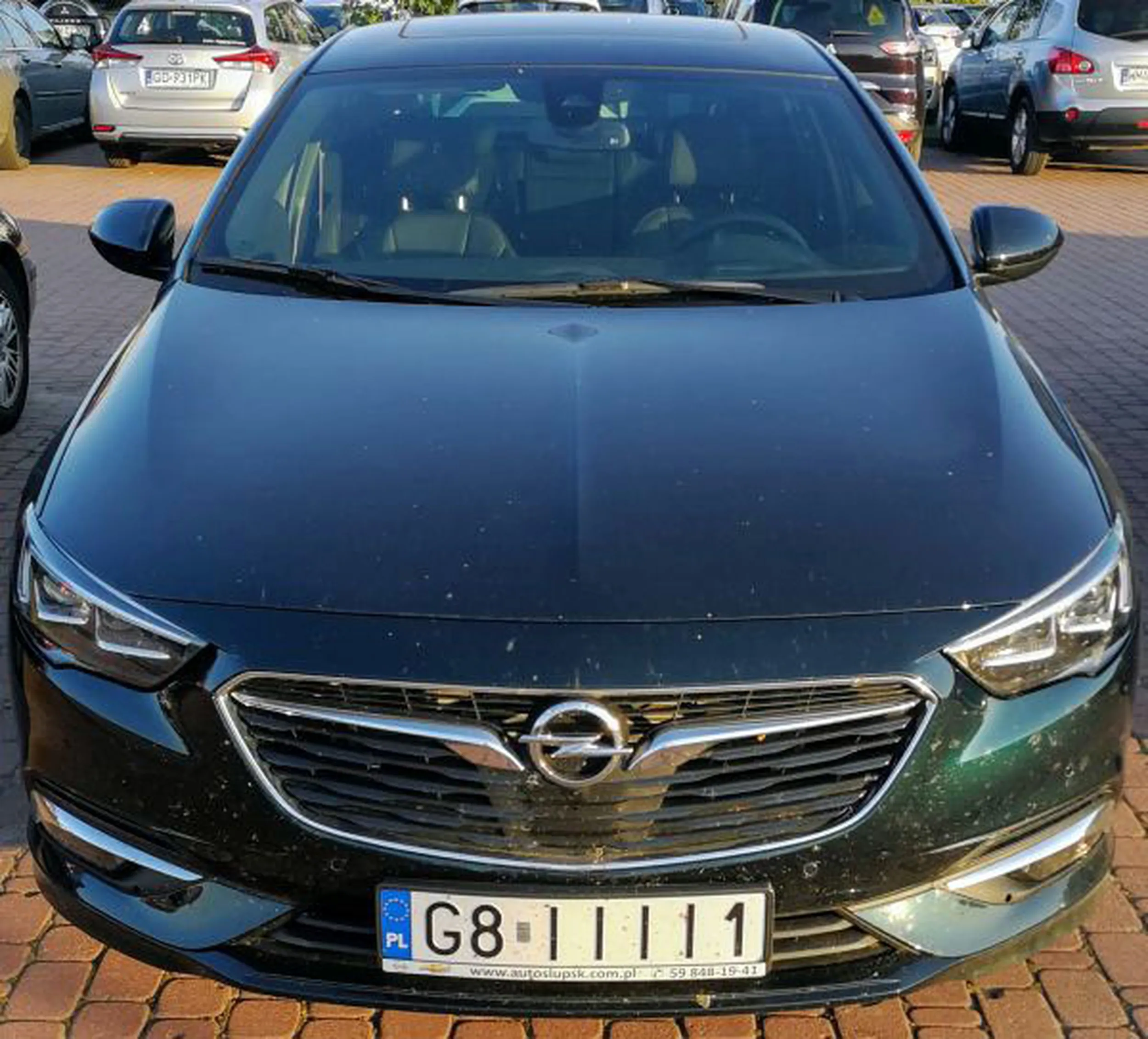 Fajny numer, blacha G8 IIII1