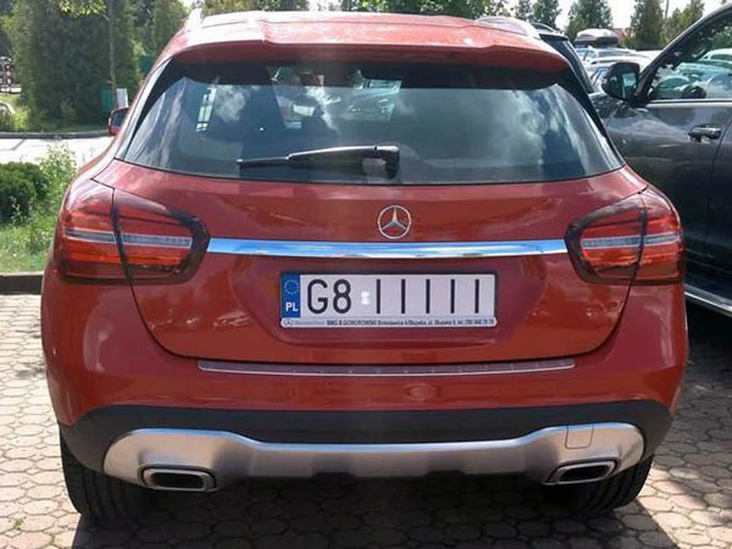 Fajny numer, blacha G8 IIIII