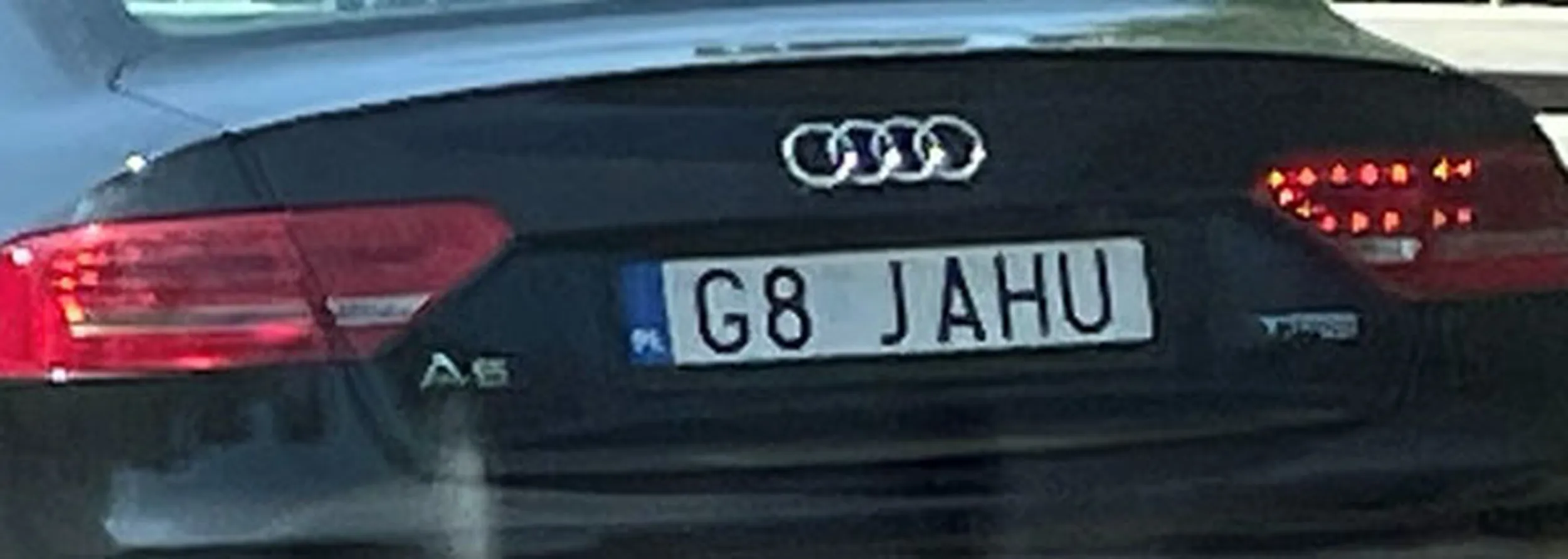 Fajny numer, blacha G8 JAHU