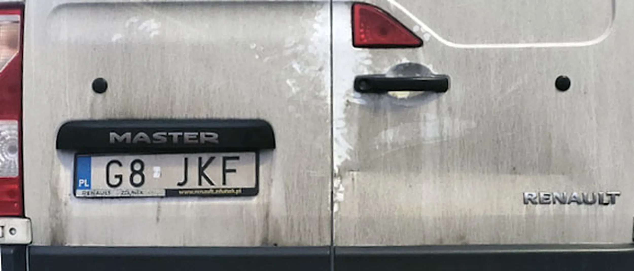 Fajny numer, blacha G8 JKF