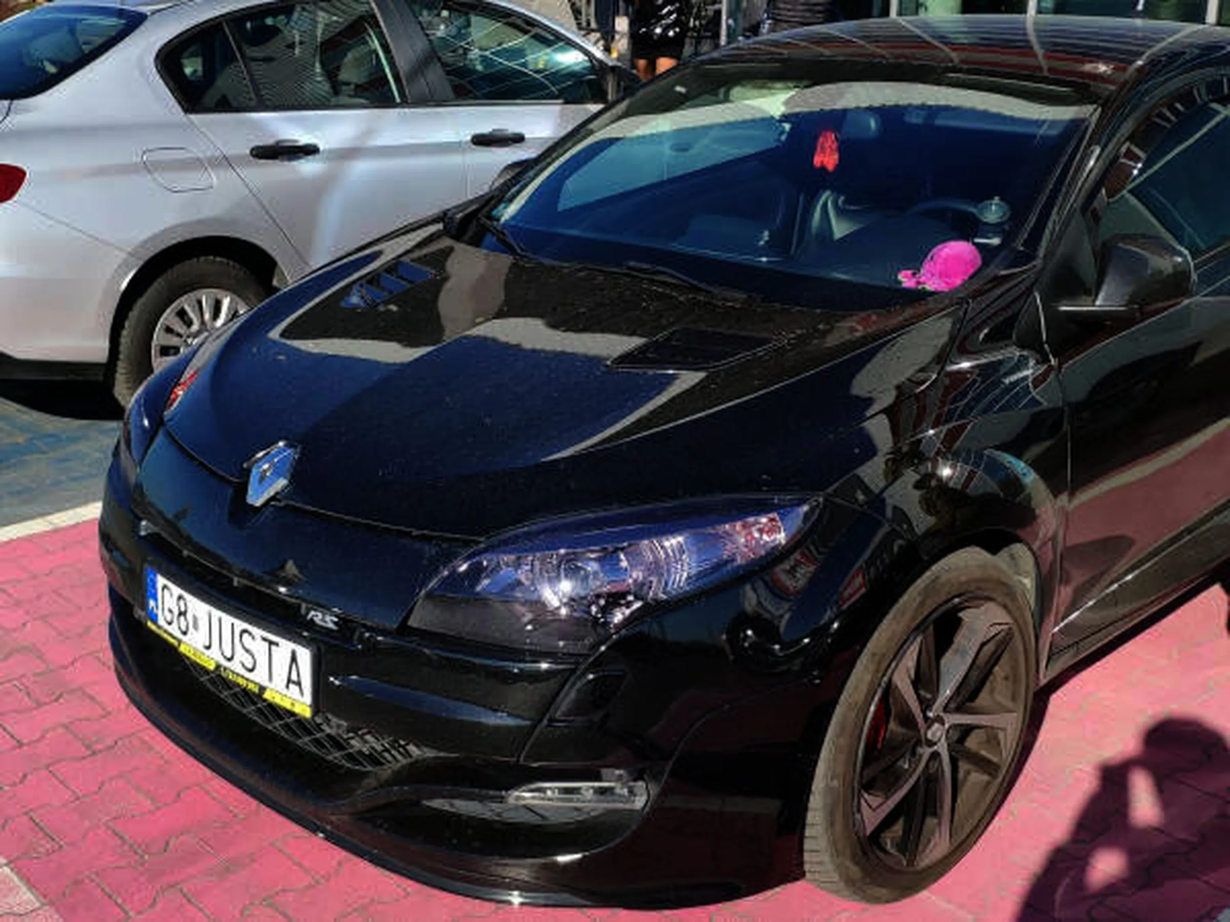 Fajny numer, blacha G8 JUSTA