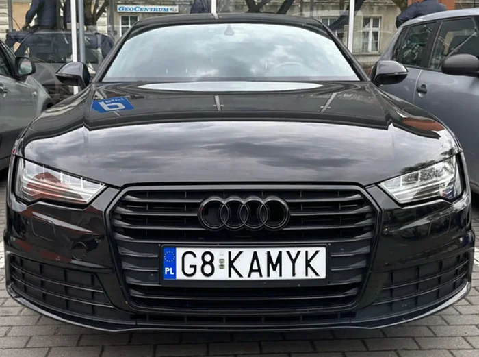 Fajny numer, blacha G8 KAMYK