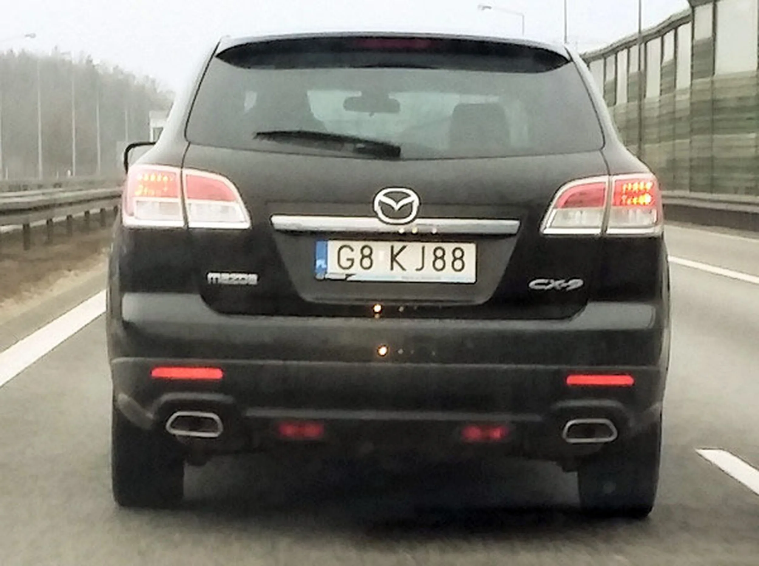 Fajny numer, blacha G8 KJ88