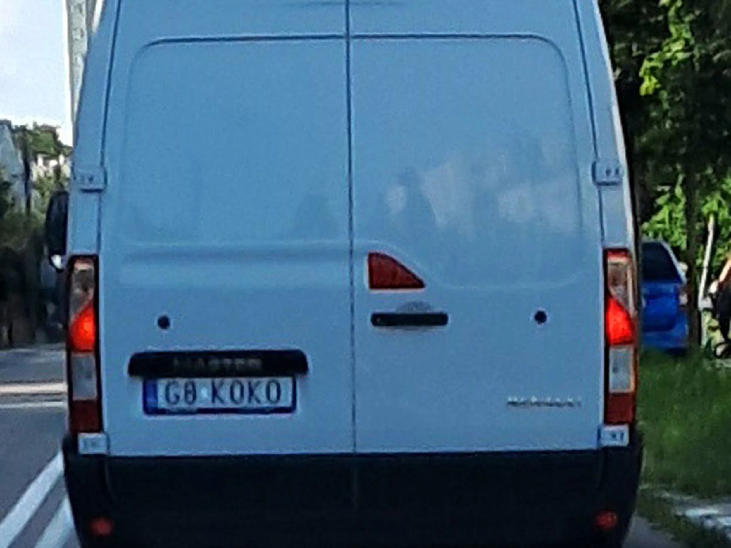 Fajny numer, blacha G8 KOKO