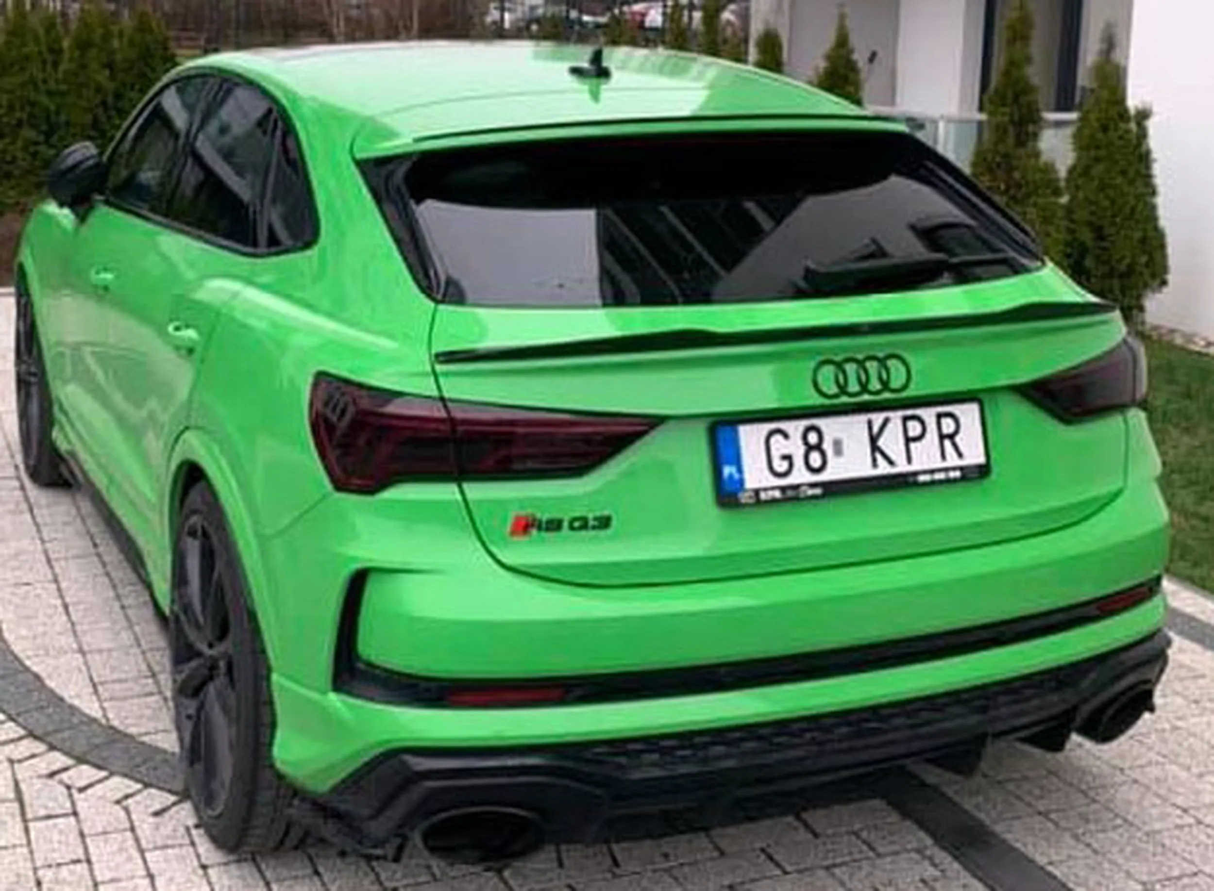 Fajny numer, blacha G8 KPR