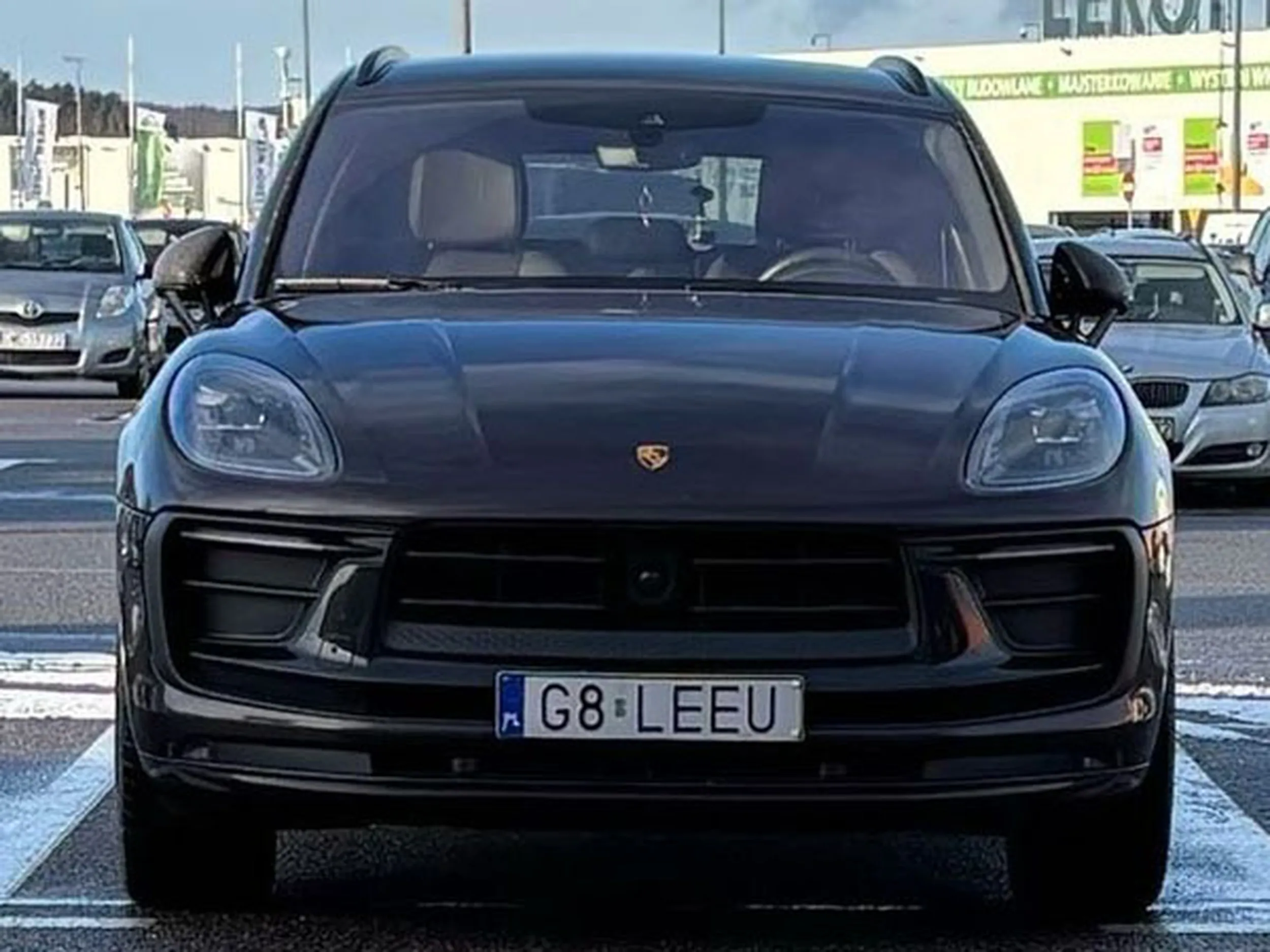 Fajny numer, blacha G8 LEEU