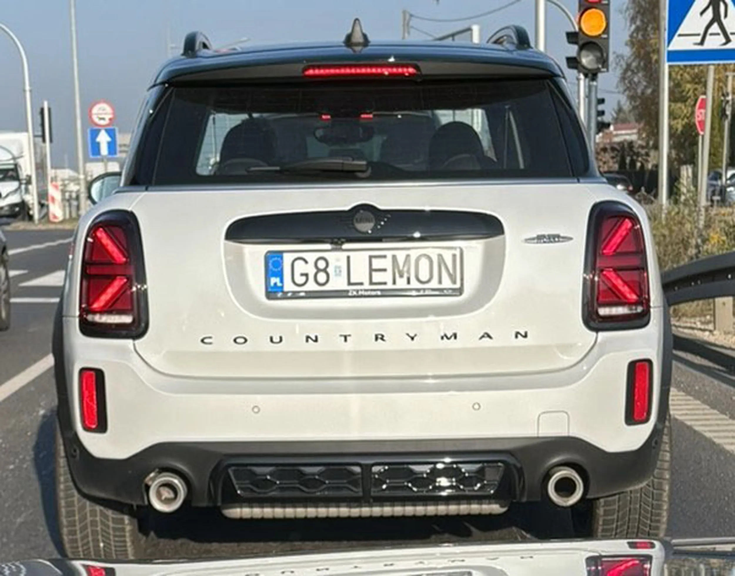 Fajny numer, blacha G8 LEMON