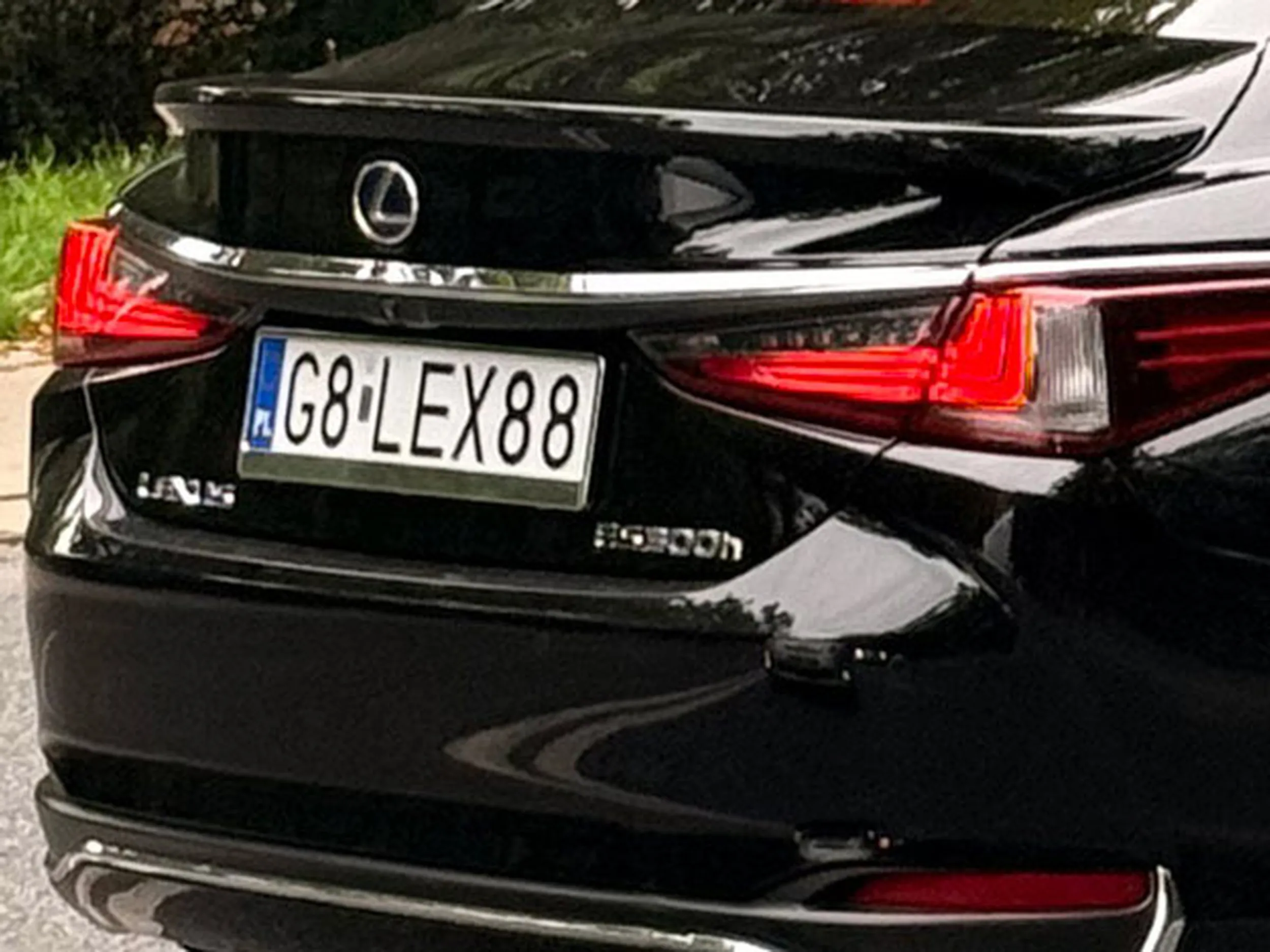 Fajny numer, blacha G8 LEX88