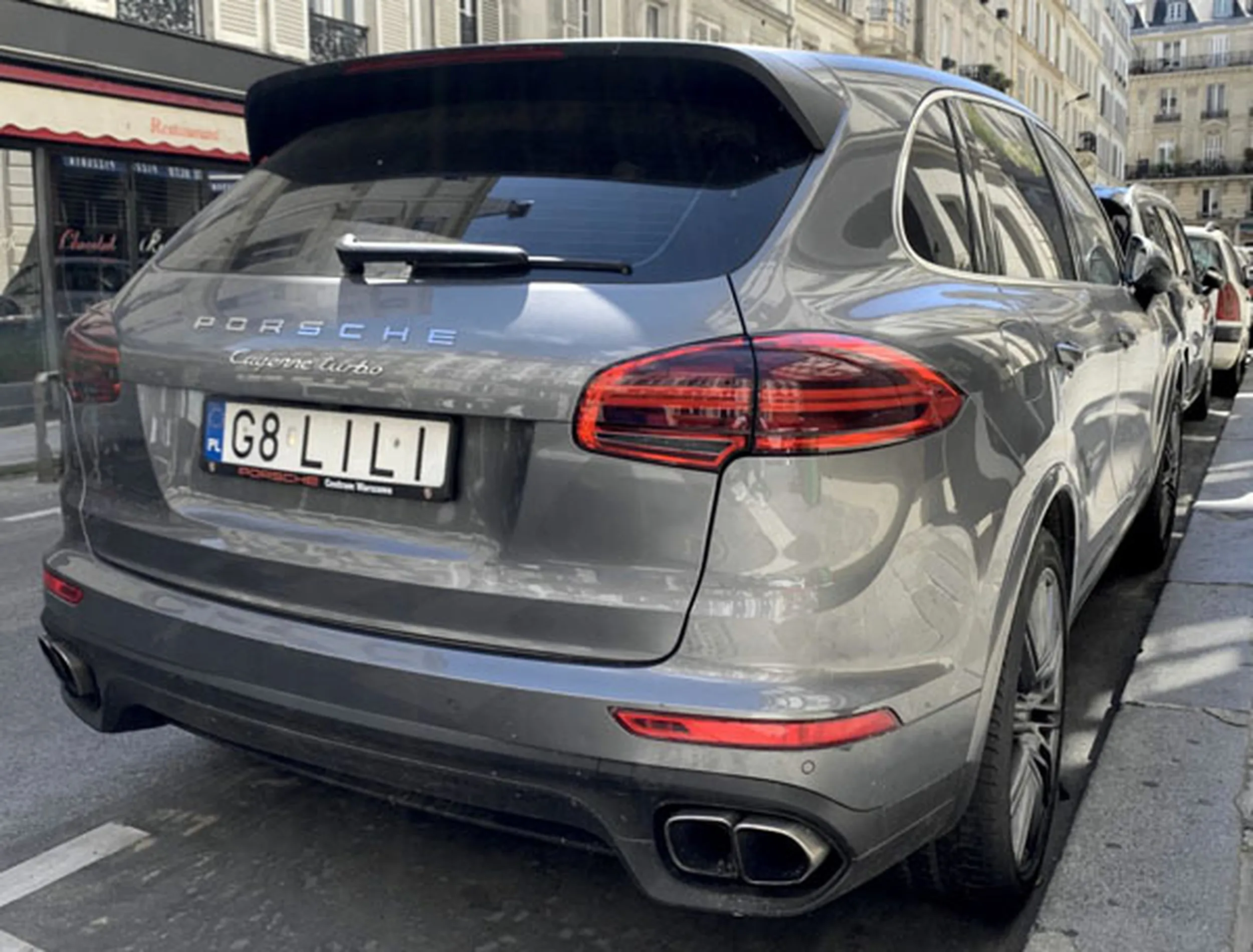 Fajny numer, blacha G8 LILI