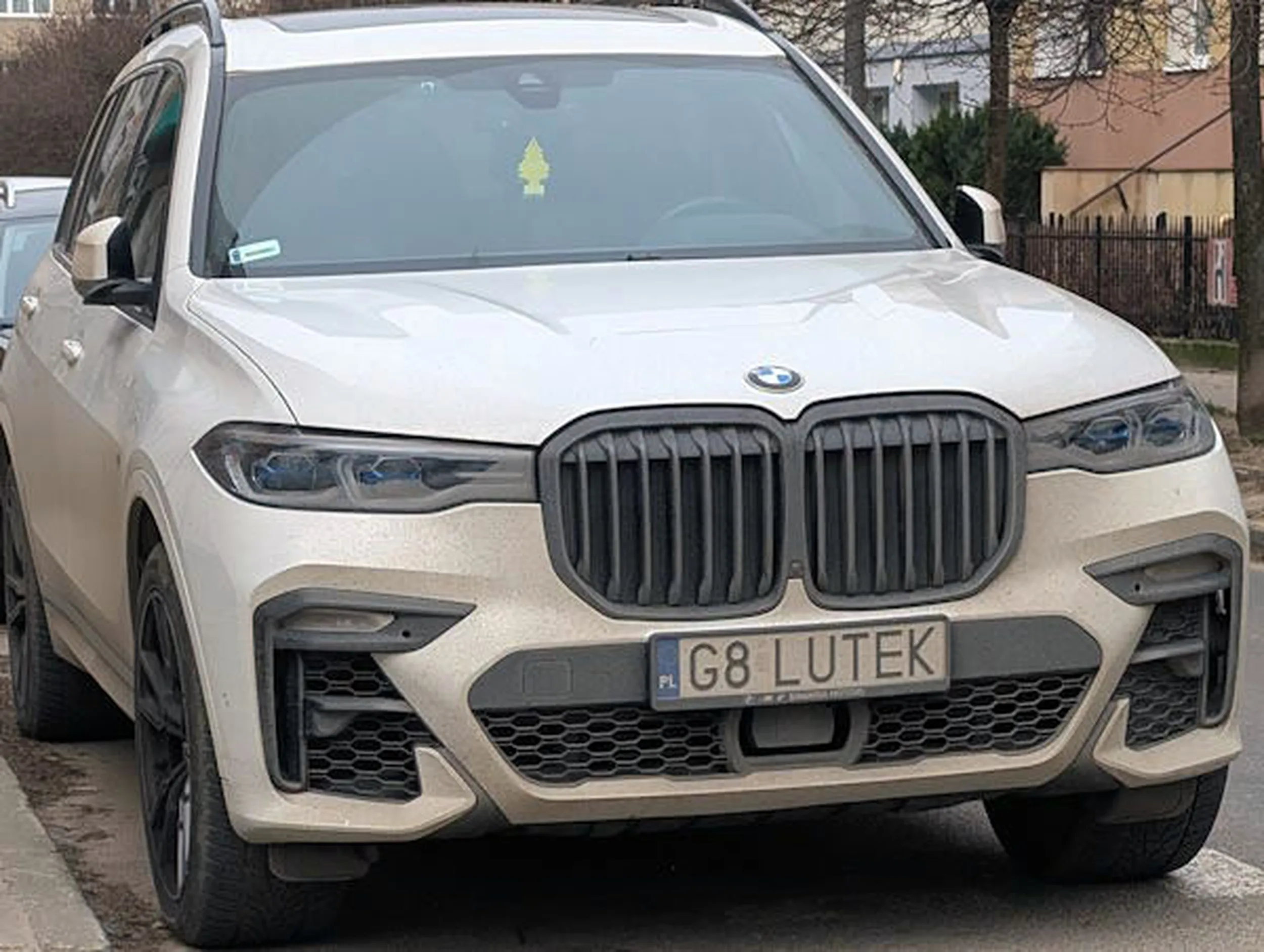 Fajny numer, blacha G8 LUTEK