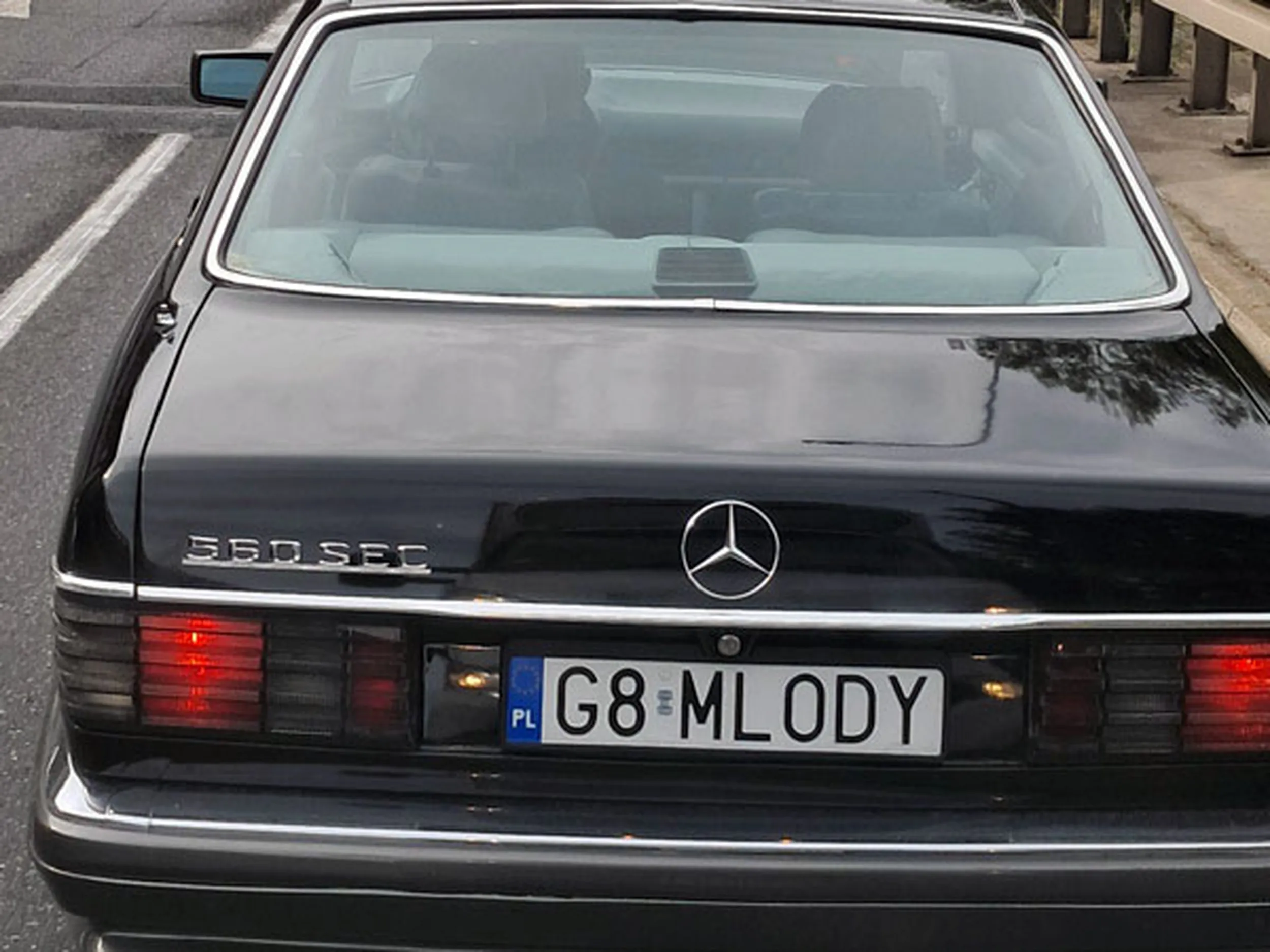 Fajny numer, blacha G8 MLODY