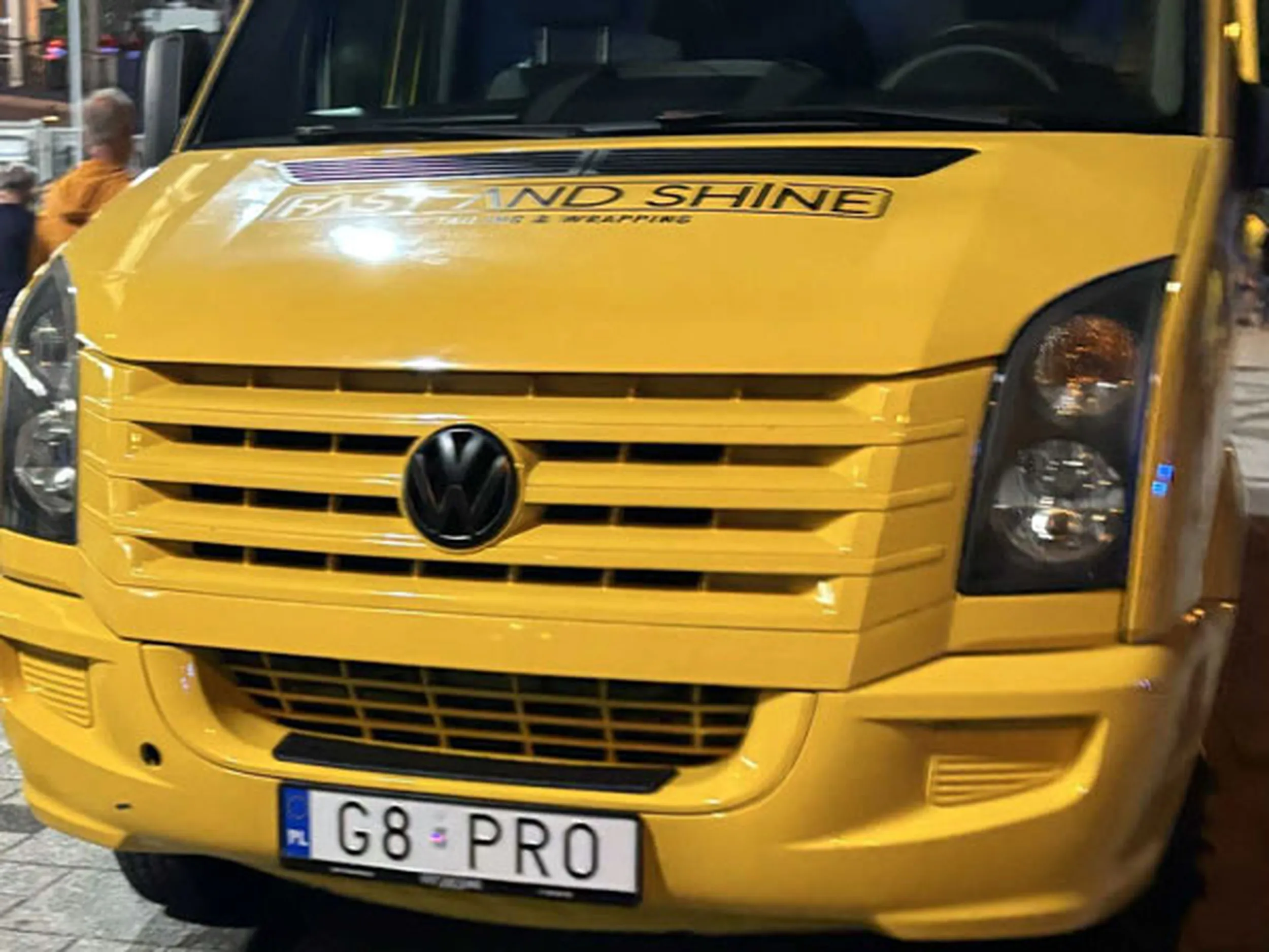 Fajny numer, blacha G8 PRO