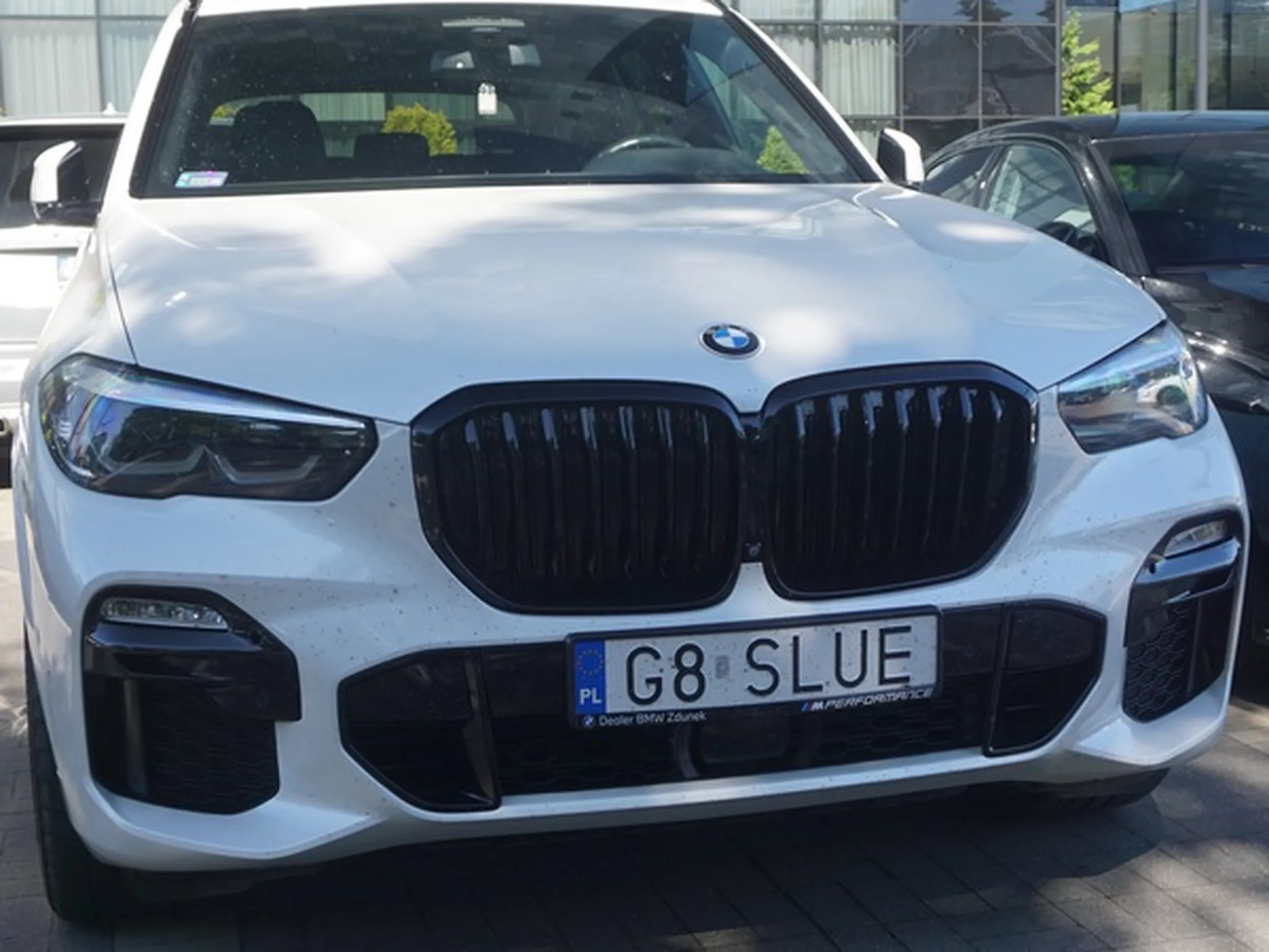 Fajny numer, blacha G8 SLUE