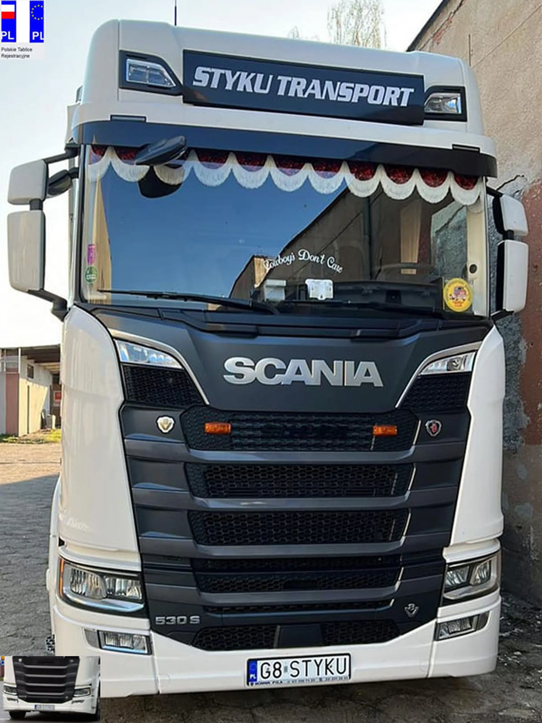 Fajny numer, blacha G8 STYKU