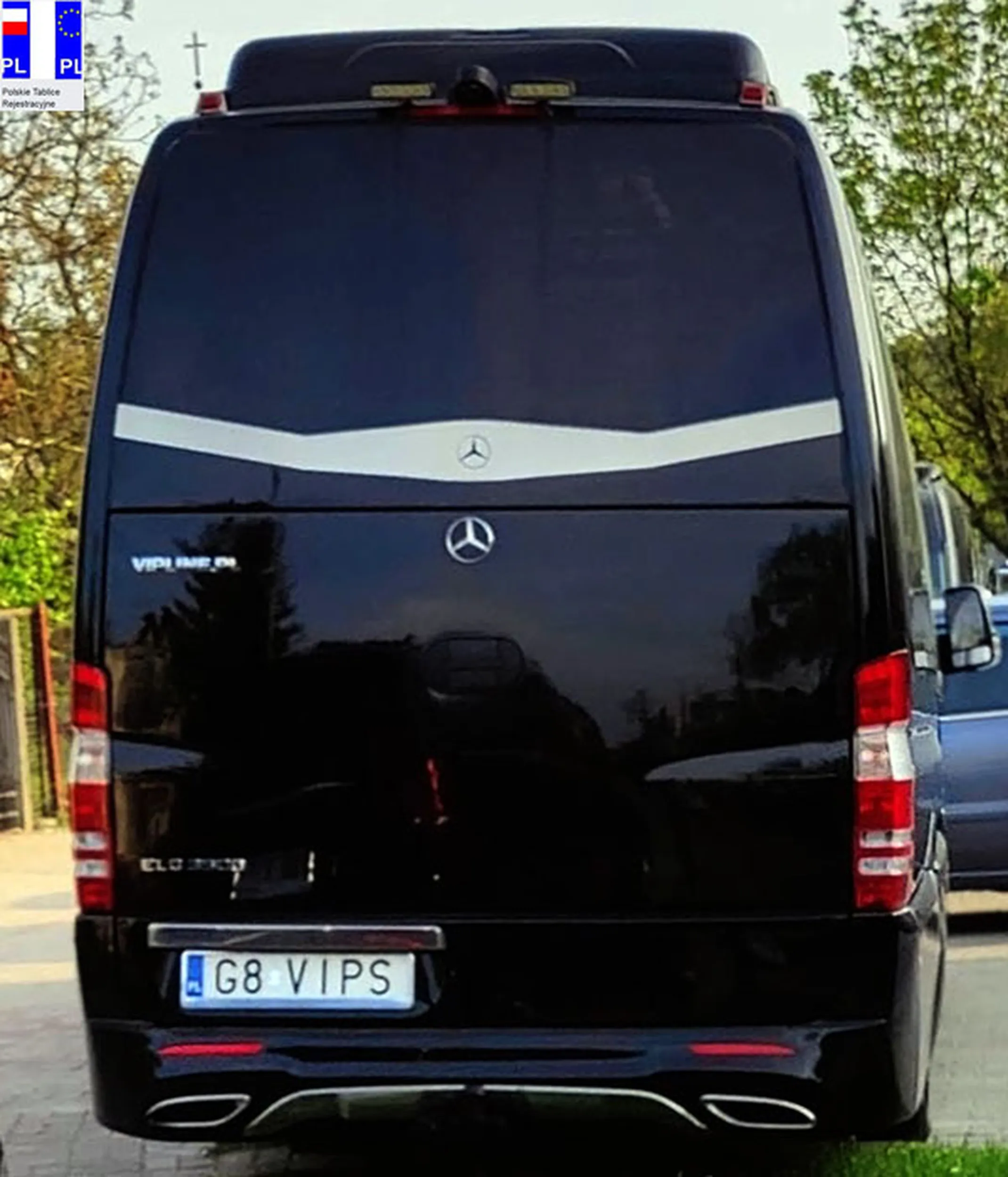 Fajny numer, blacha G8 VIPS