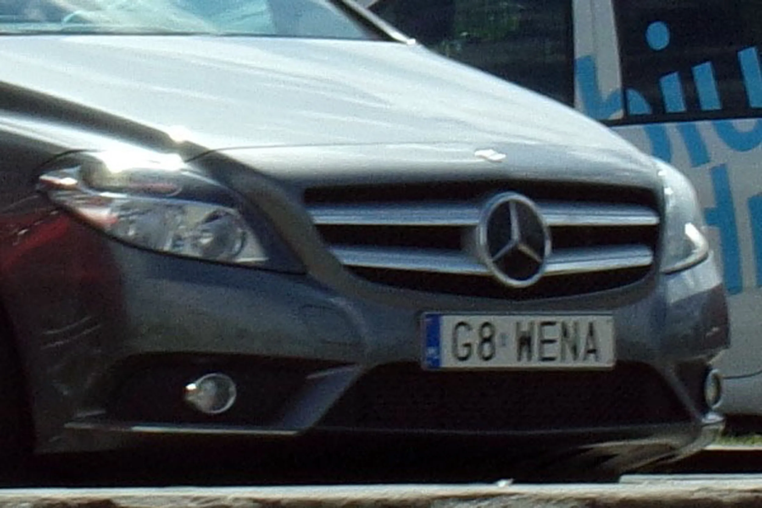 Fajny numer, blacha G8 WENA