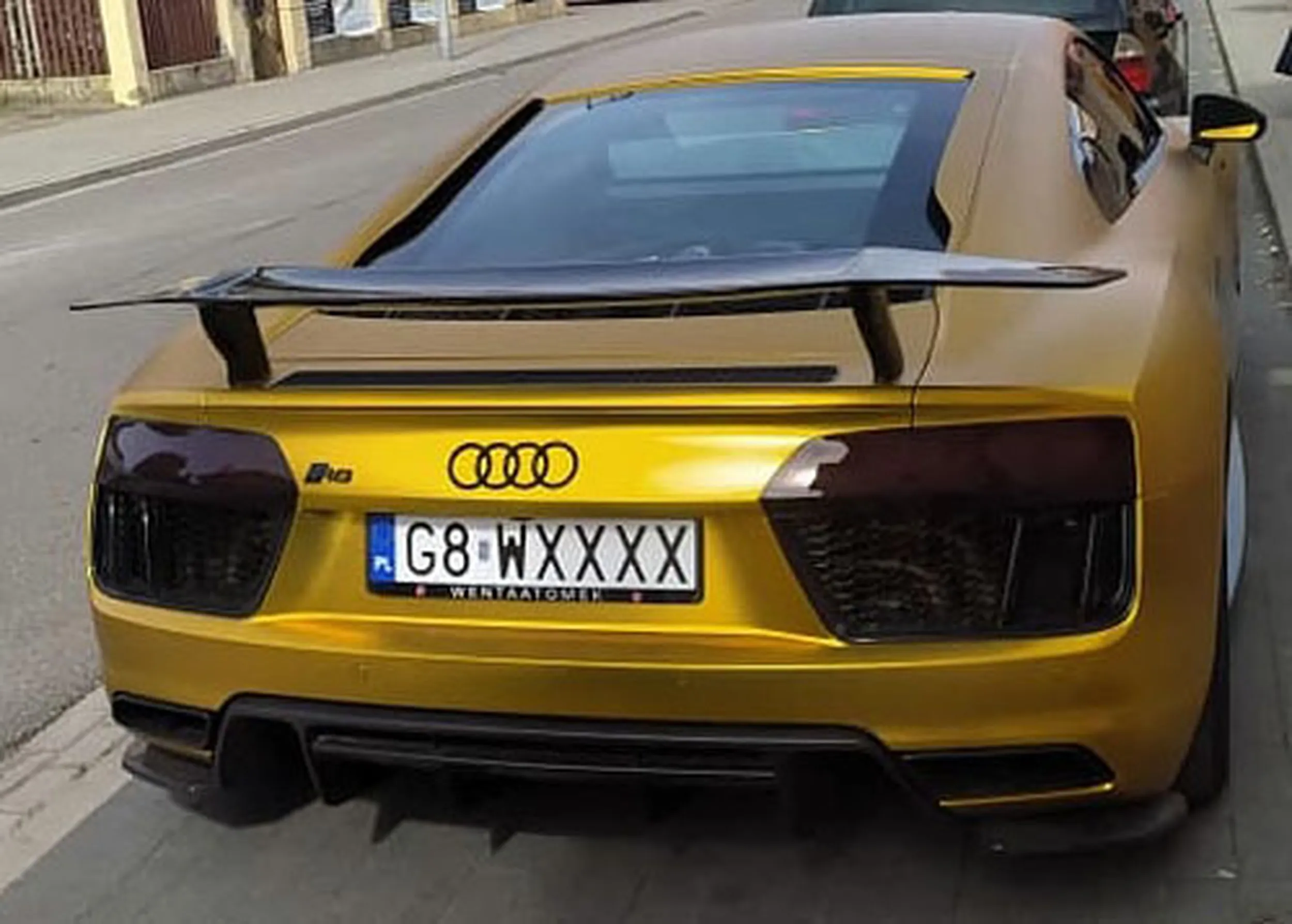 Fajny numer, blacha G8 WXXXX