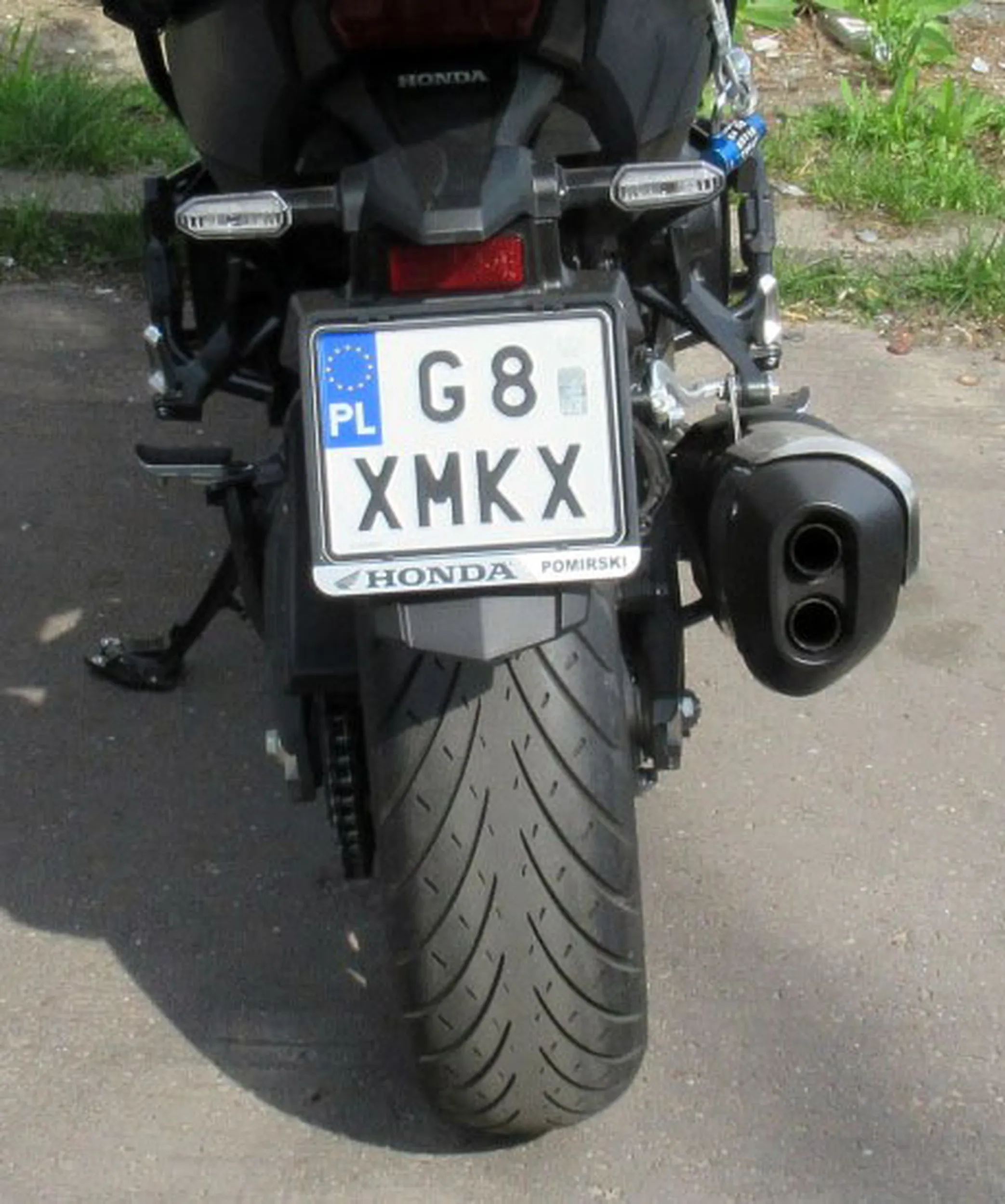 Fajny numer, blacha G8 XMKX