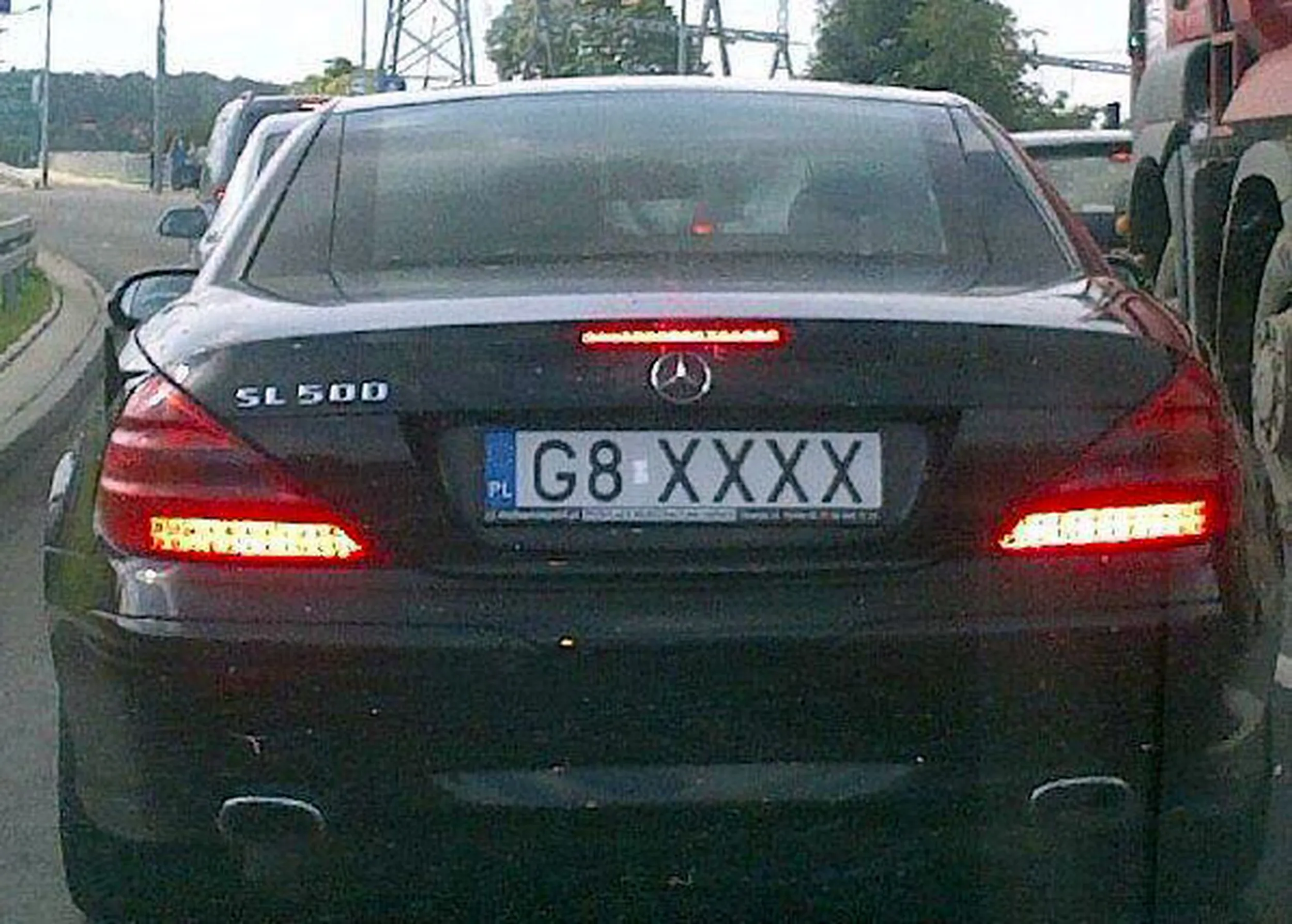Fajny numer, blacha G8 XXXX