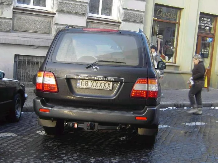 Fajny numer, blacha G8 XXXXX