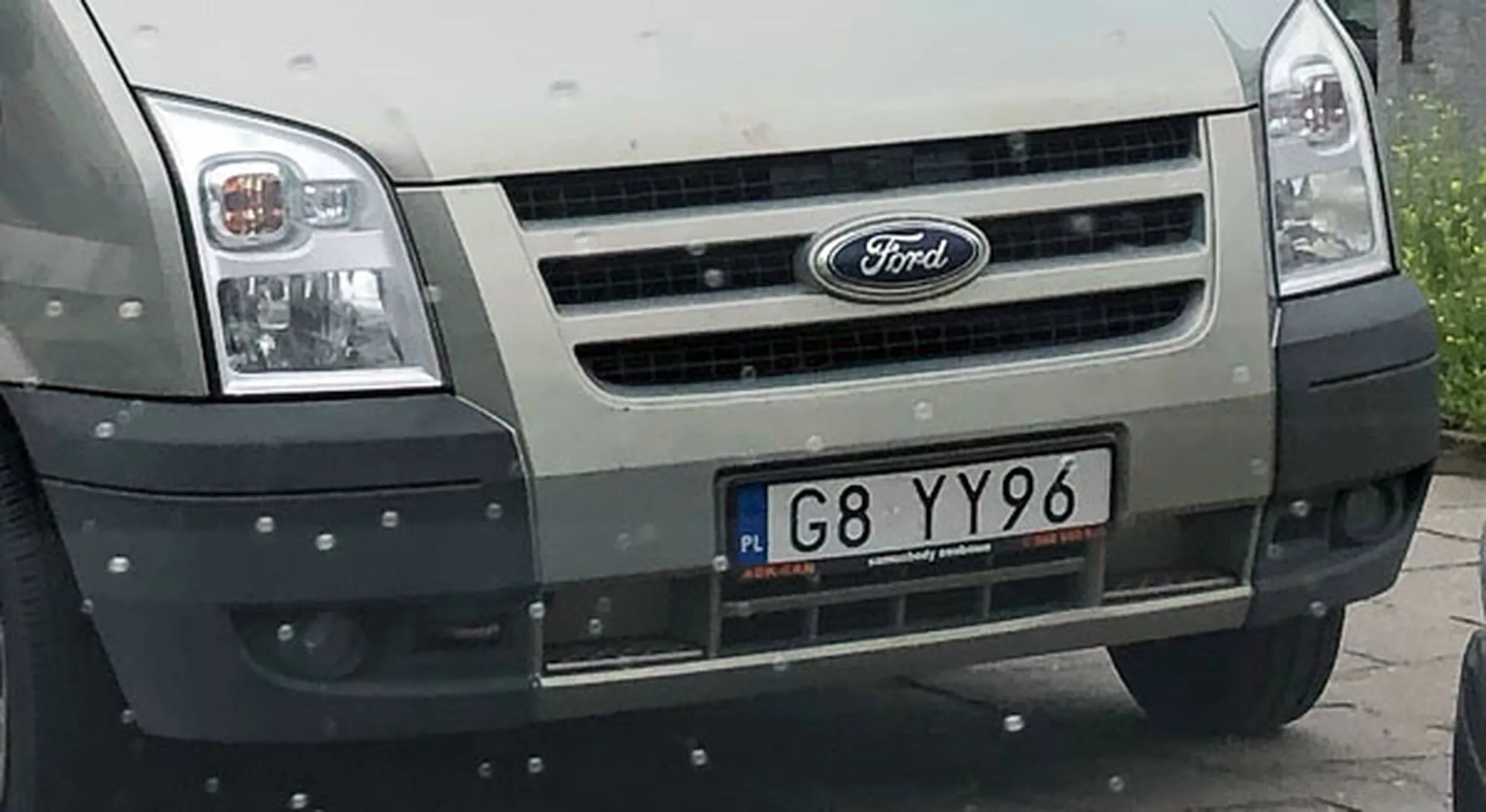 Fajny numer, blacha G8 YY96