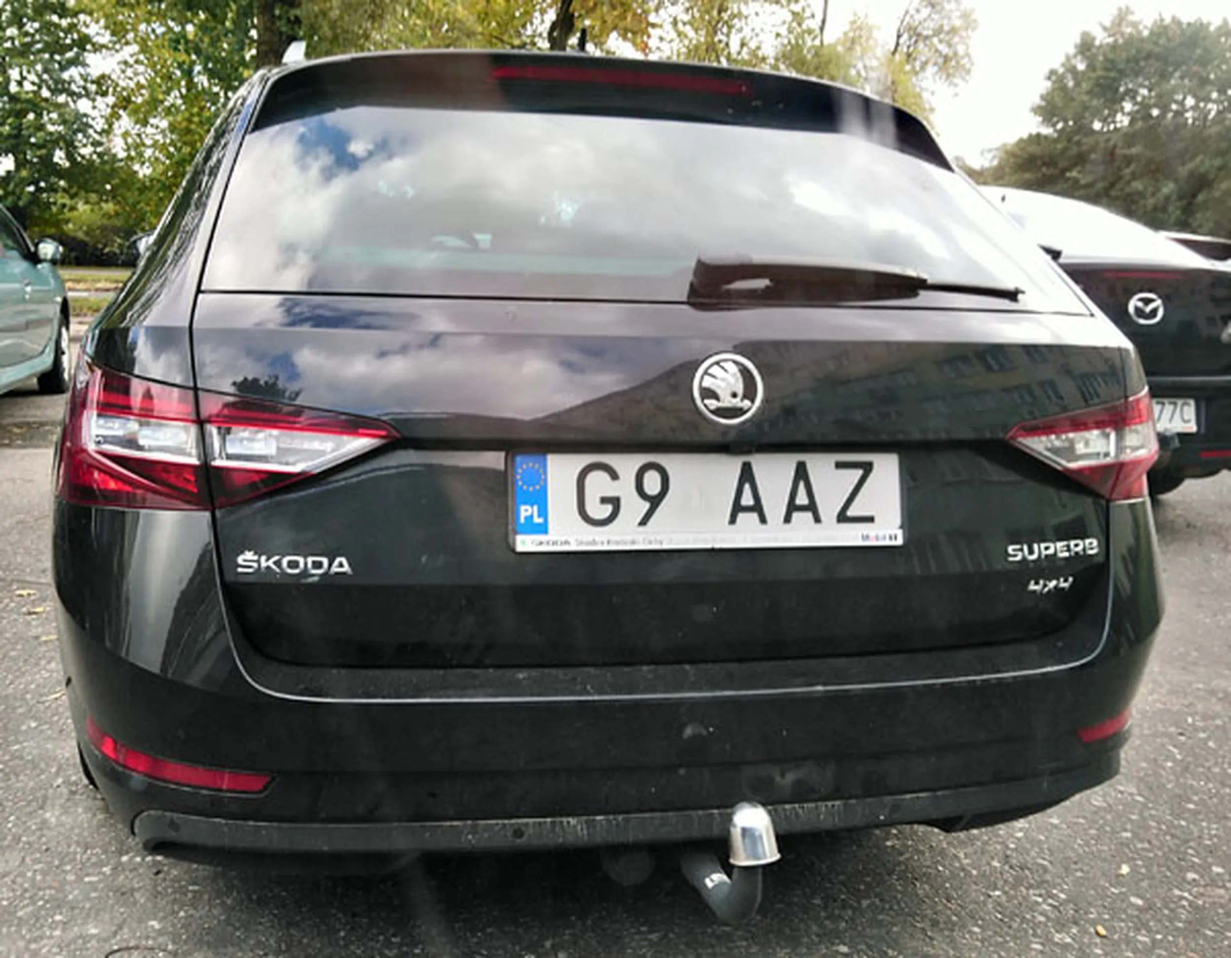 Fajny numer, blacha G9 AAZ