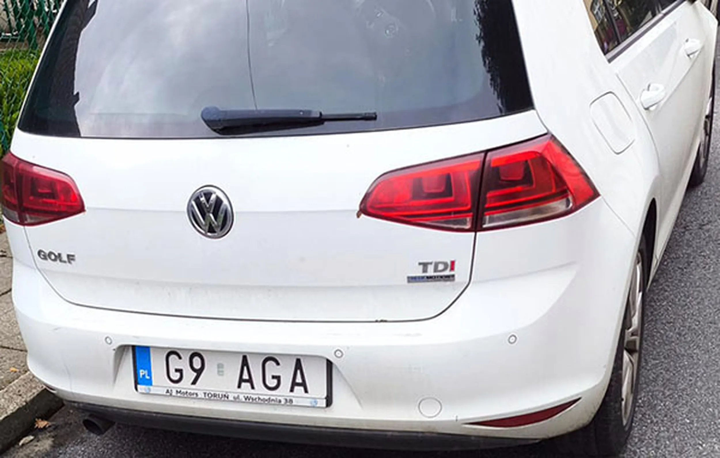 Fajny numer, blacha G9 AGA