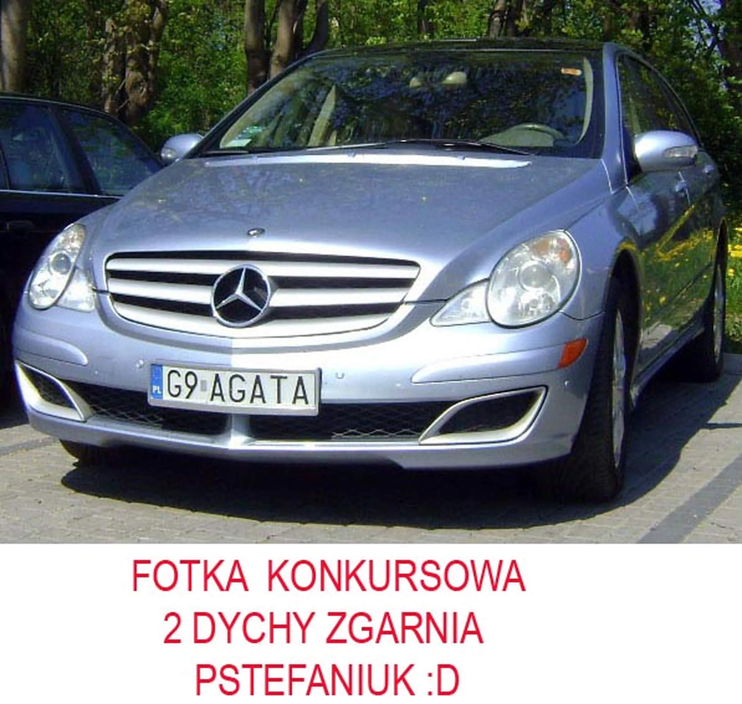 Fajny numer, blacha G9 AGATA