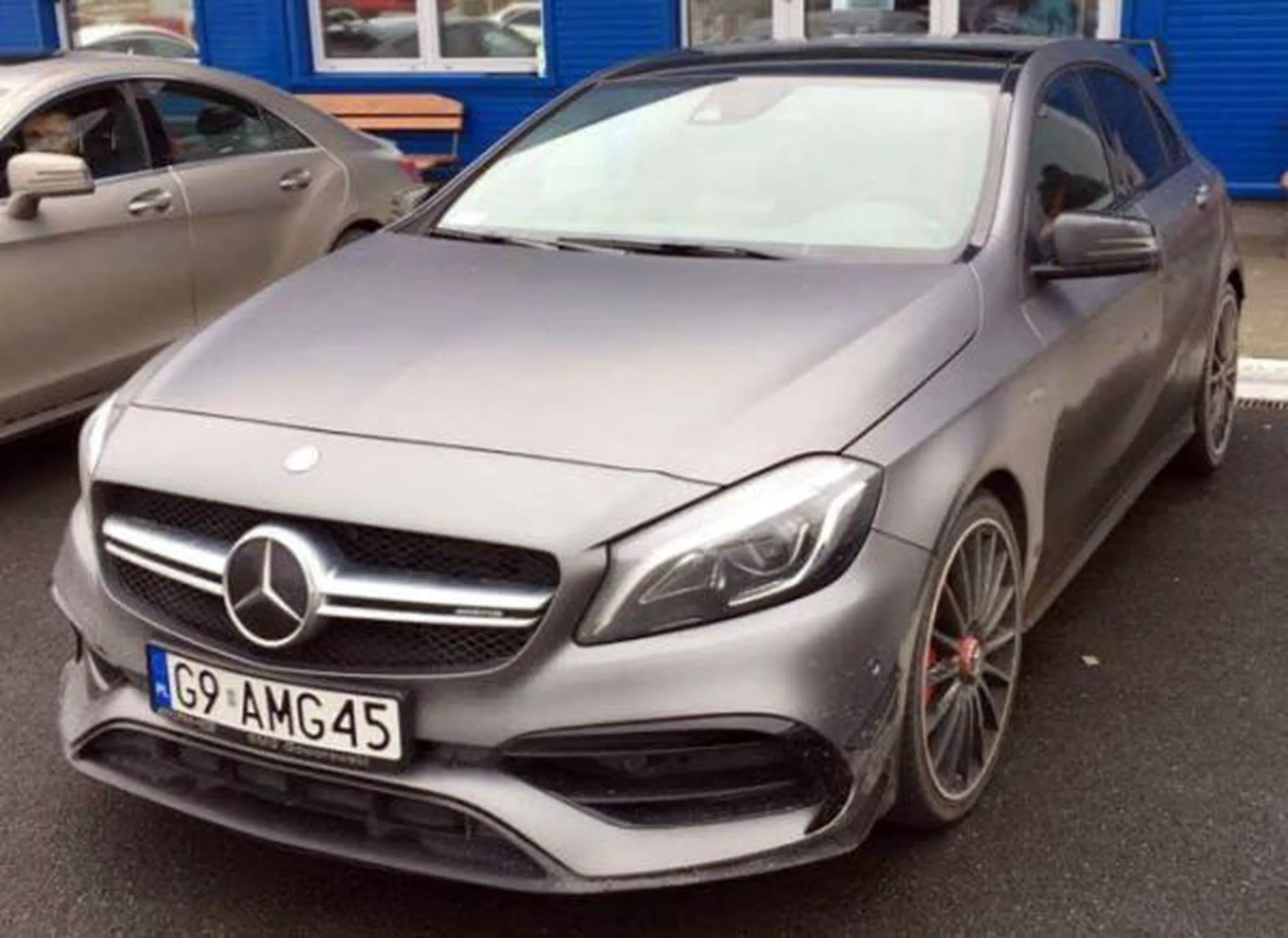 Fajny numer, blacha G9 AMG45