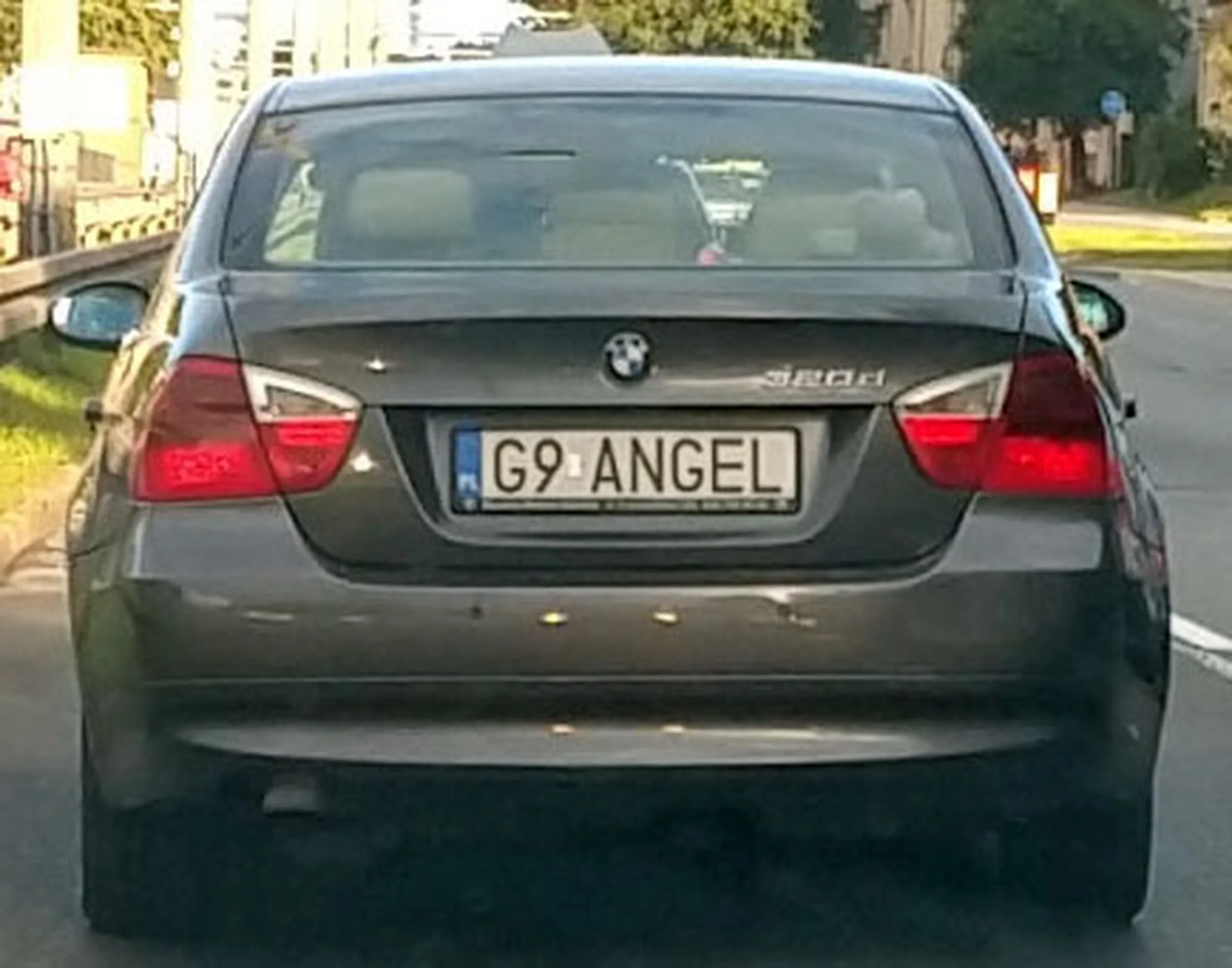 Fajny numer, blacha G9 ANGEL