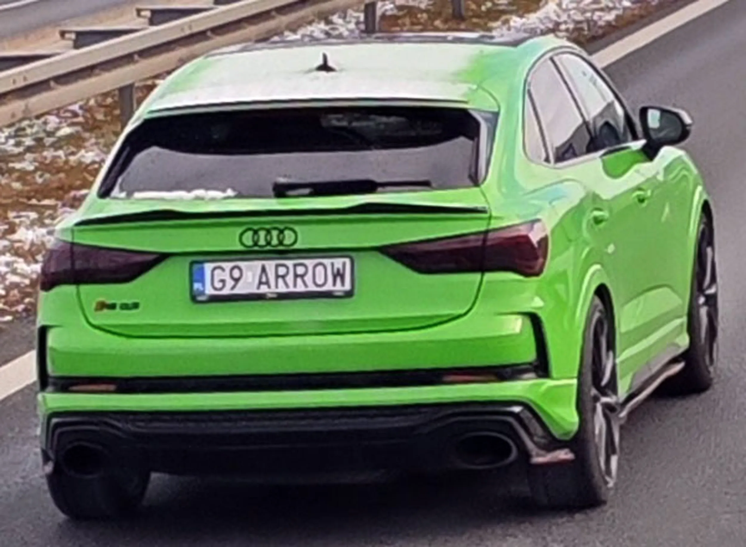 Fajny numer, blacha G9 ARROW