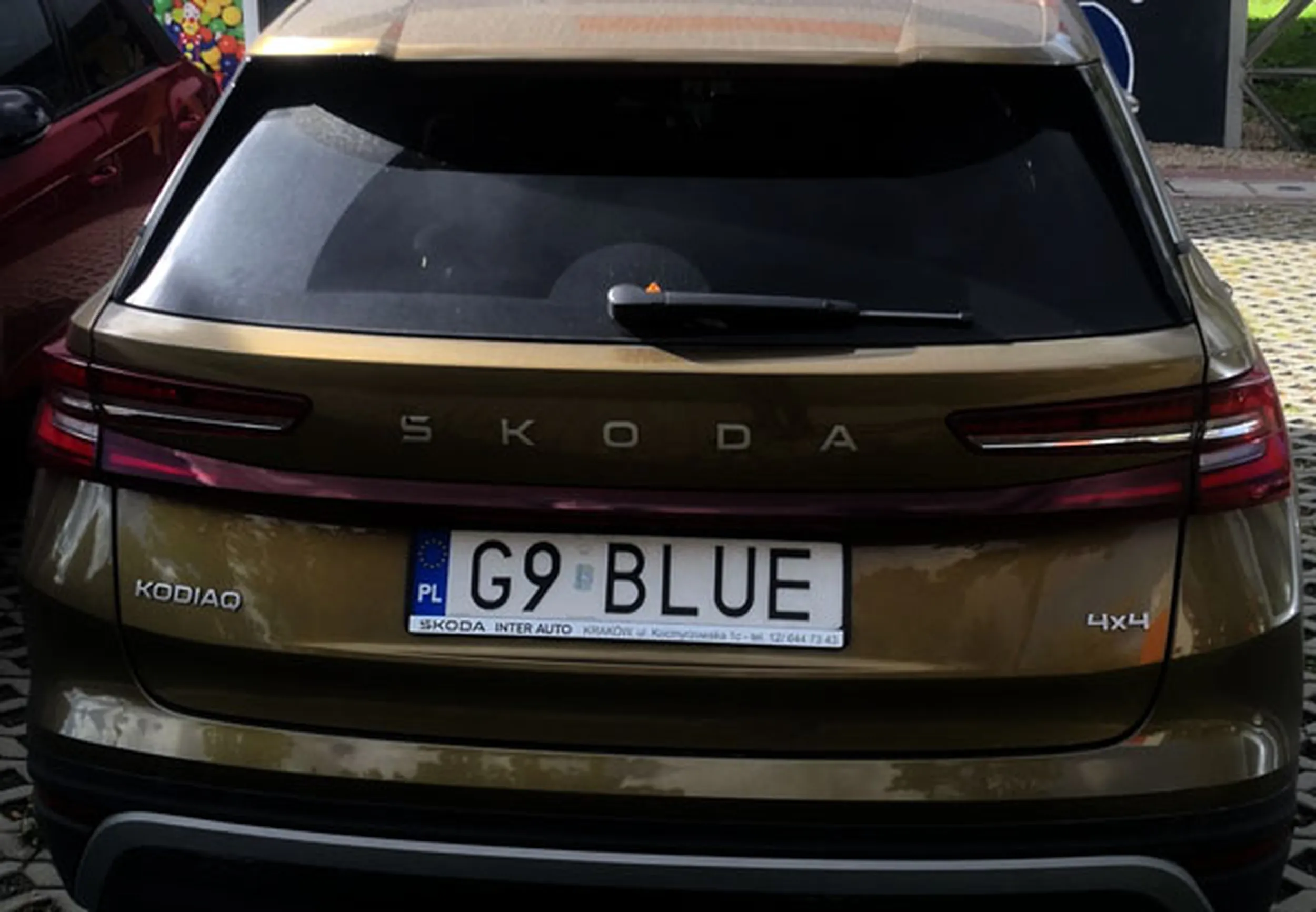 Fajny numer, blacha G9 BLUE