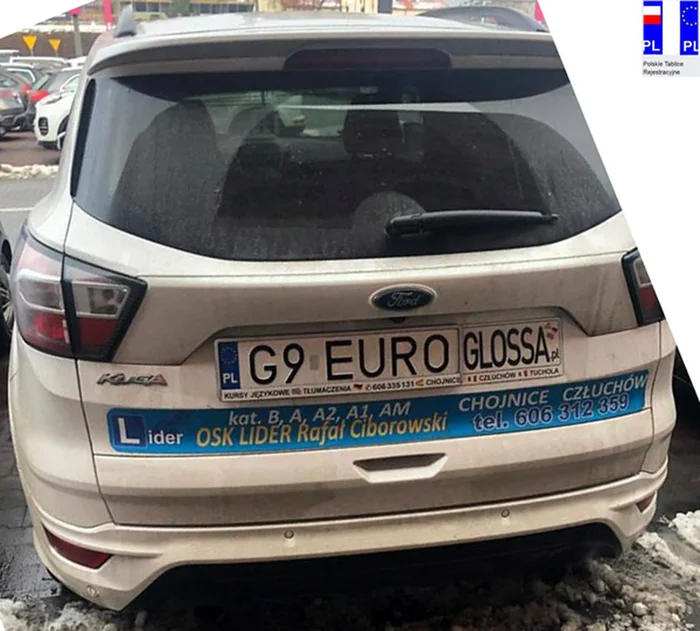 Fajny numer, blacha G9 EURO