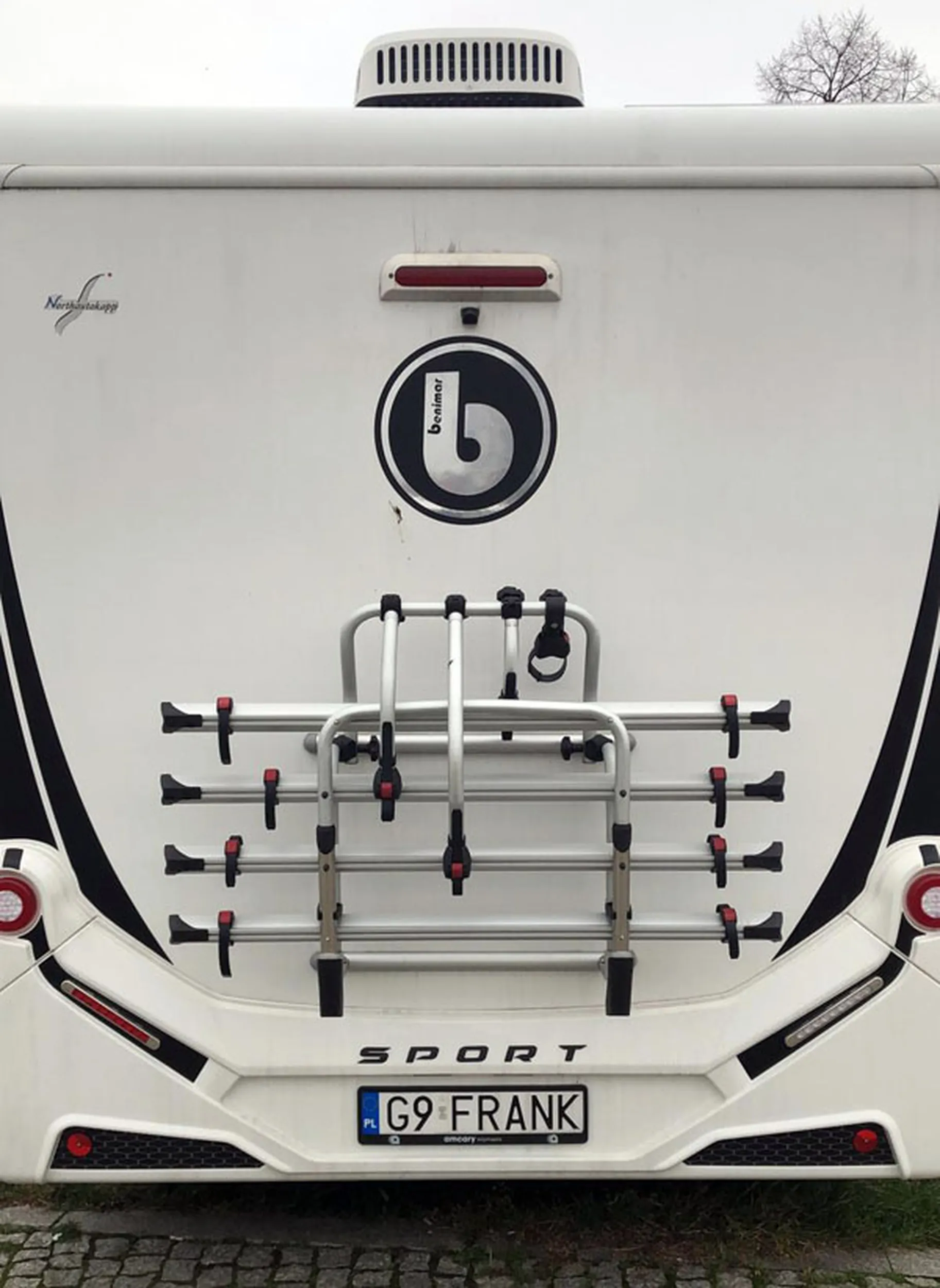 Fajny numer, blacha G9 FRANK